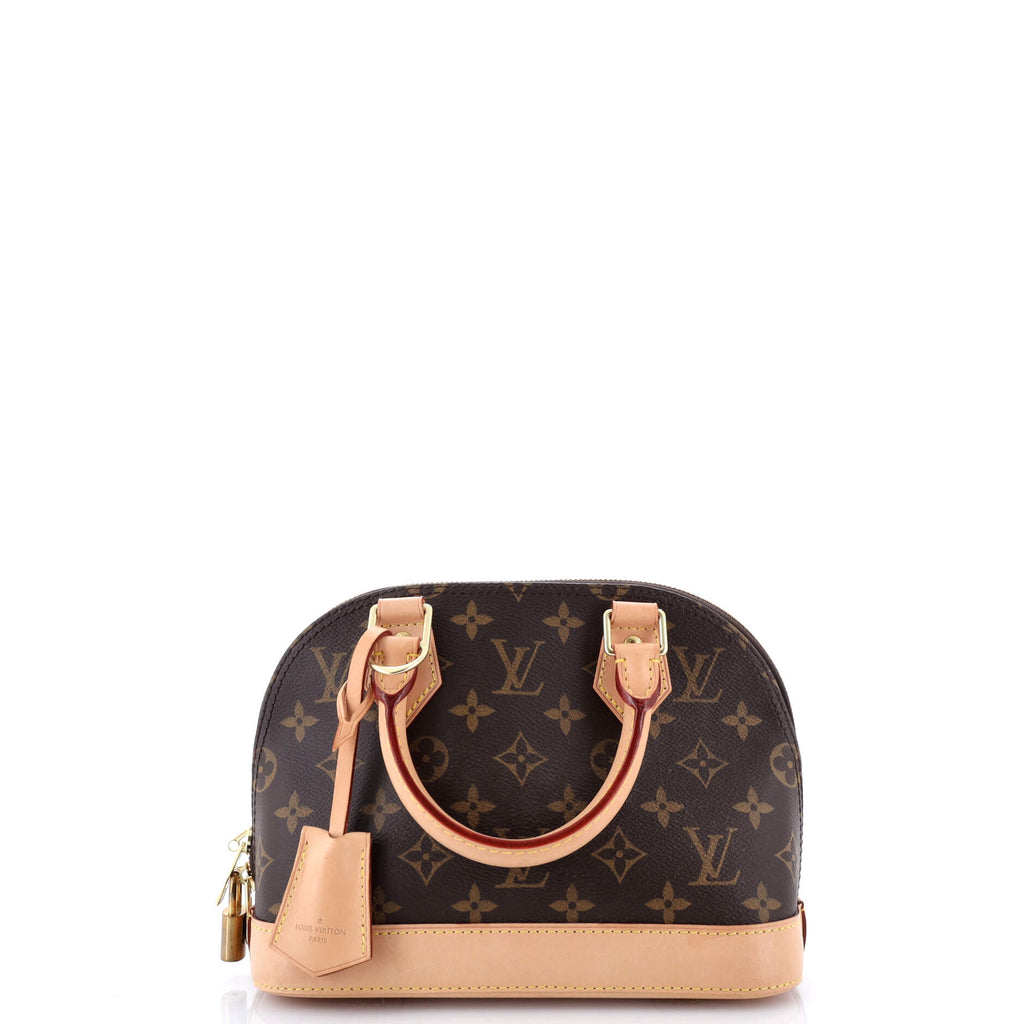 Alma Handbag Monogram Canvas BB