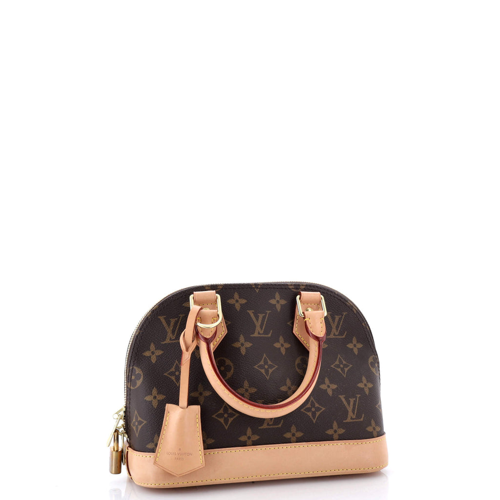 Alma Handbag Monogram Canvas BB