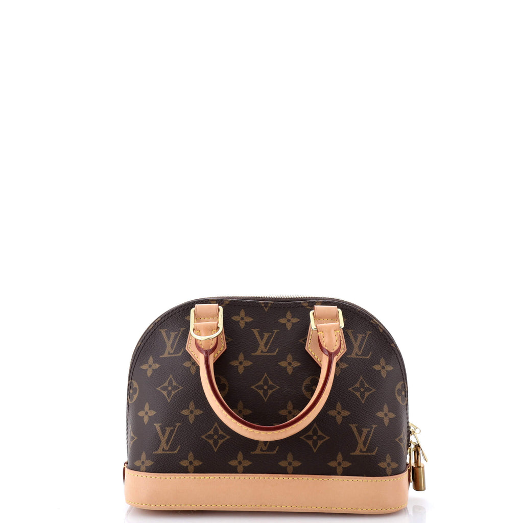 Alma Handbag Monogram Canvas BB