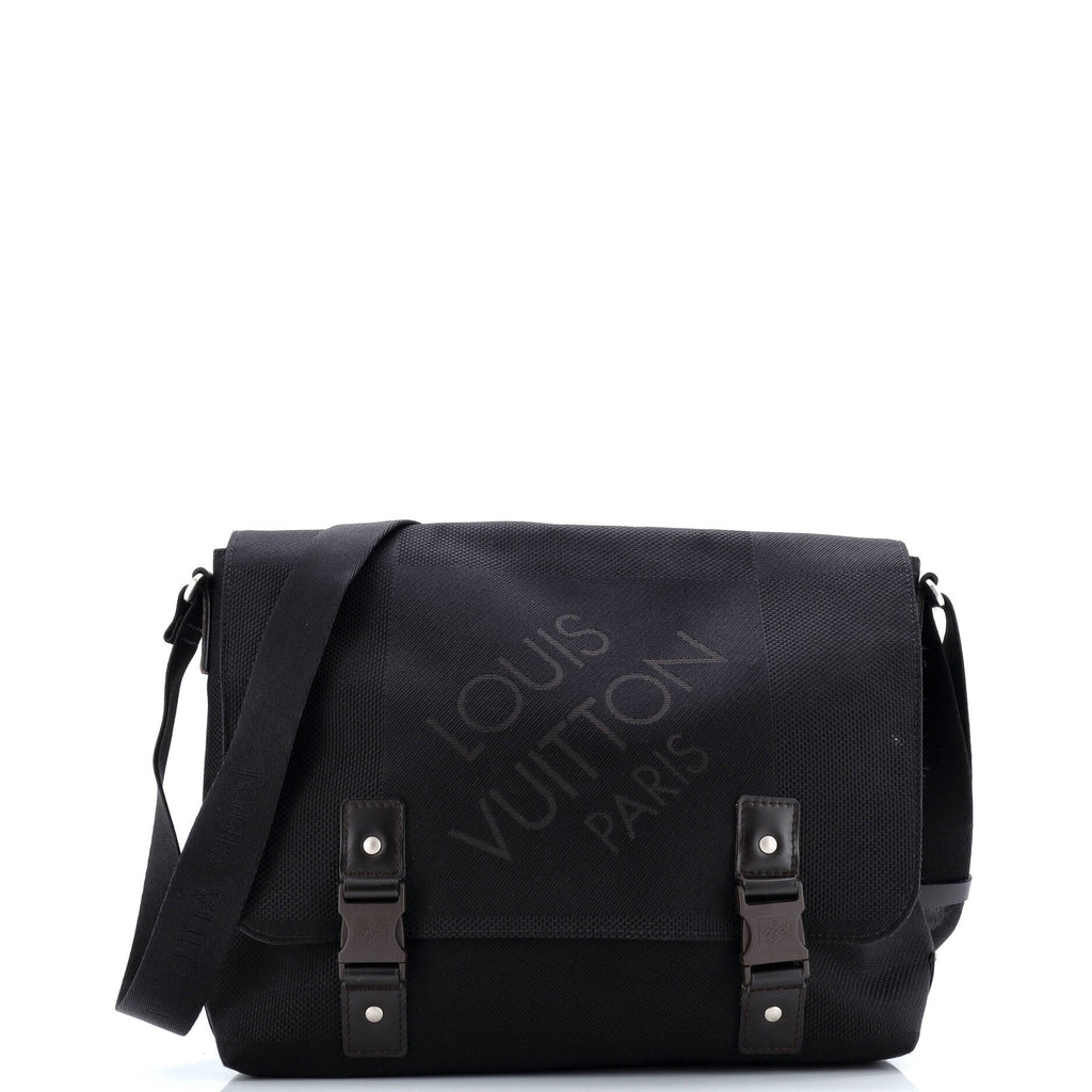 Loup Messenger Bag Damier Geant Canvas
