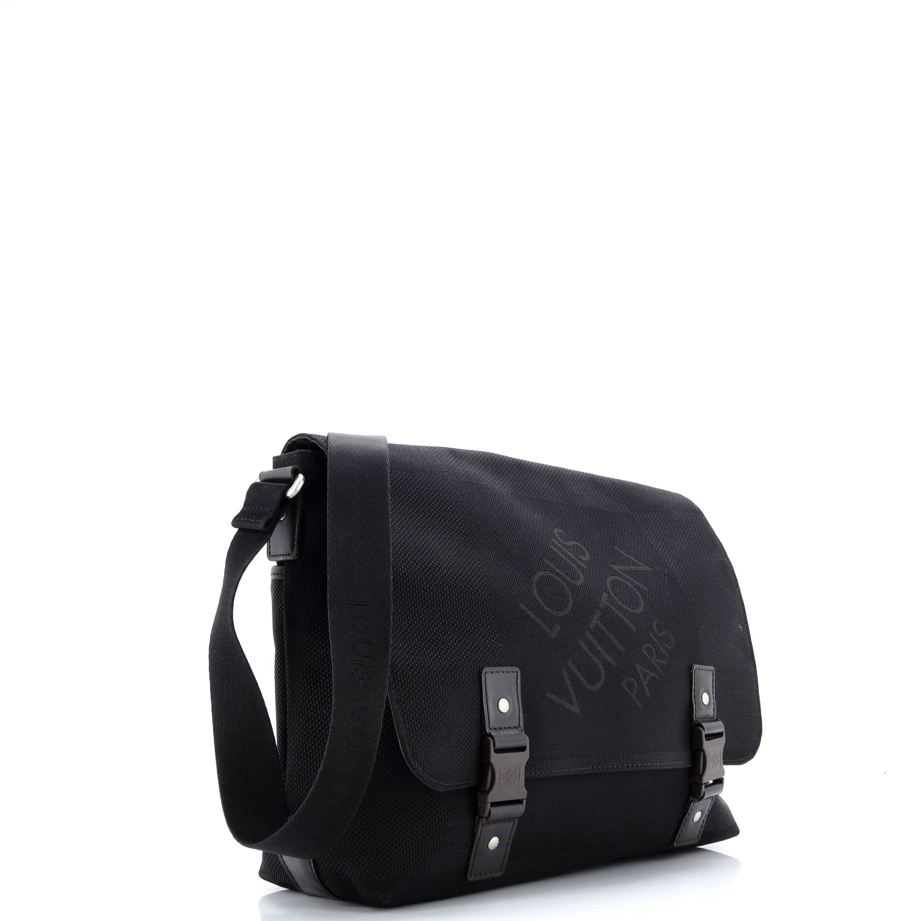 Loup Messenger Bag Damier Geant Canvas
