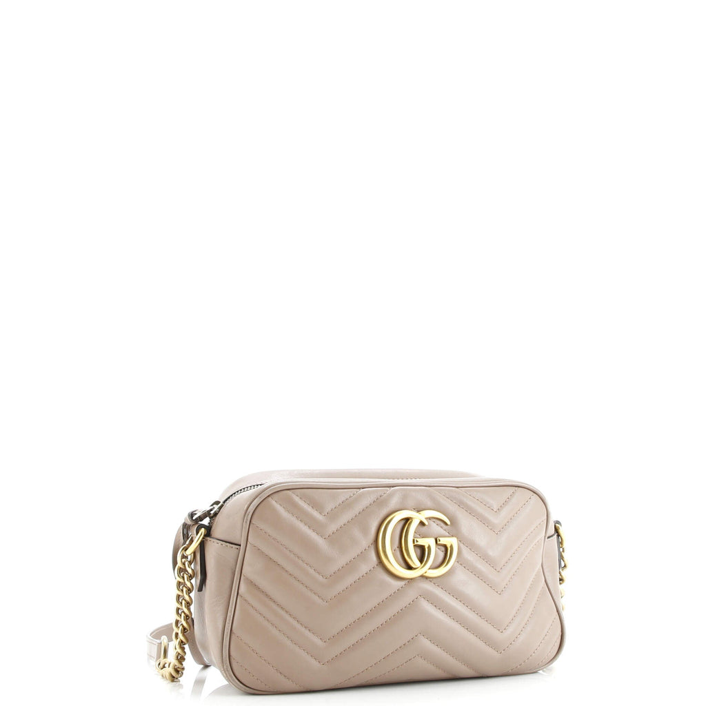 GG Marmont Shoulder Bag Matelasse Leather Small