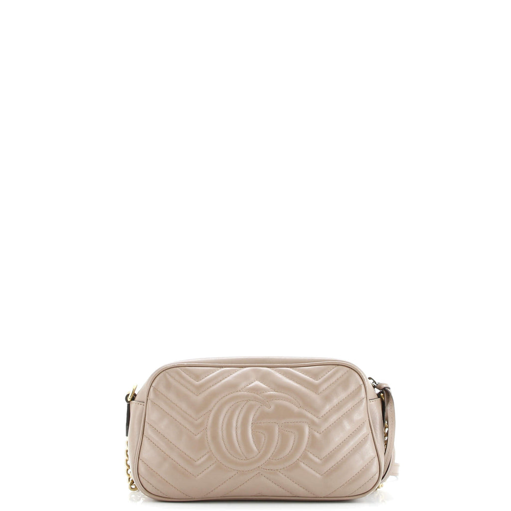 GG Marmont Shoulder Bag Matelasse Leather Small