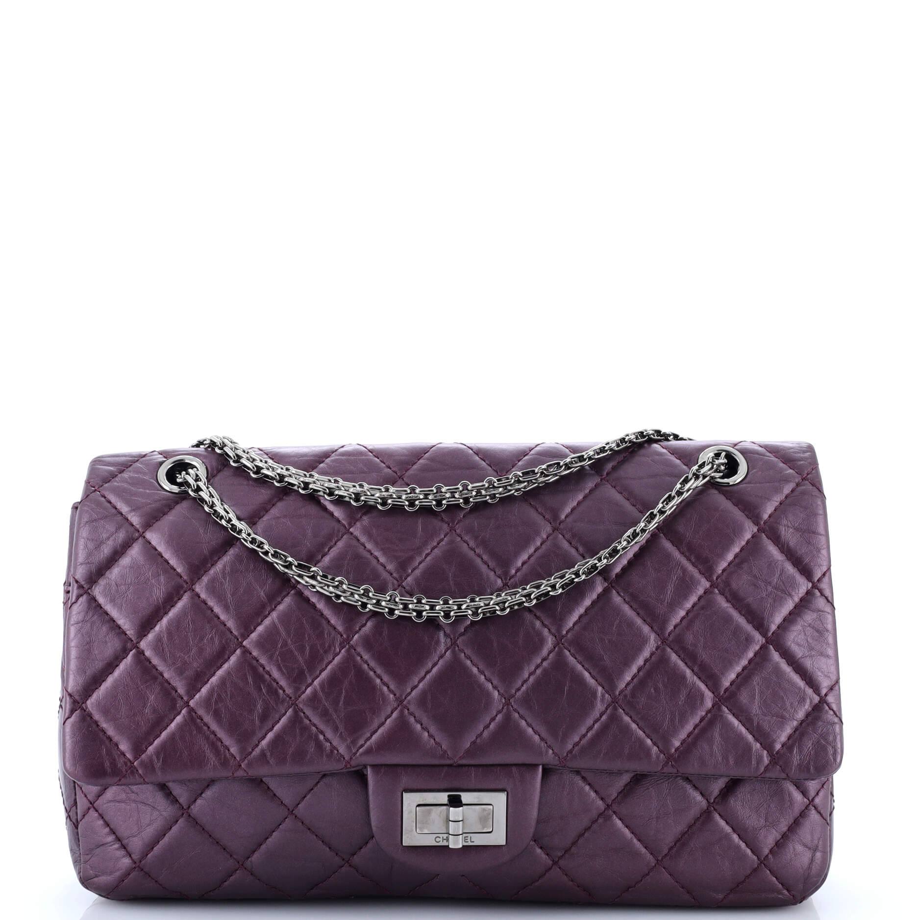 Reissue 2.55 Flap Bag Quilted Aged Calfskin 227