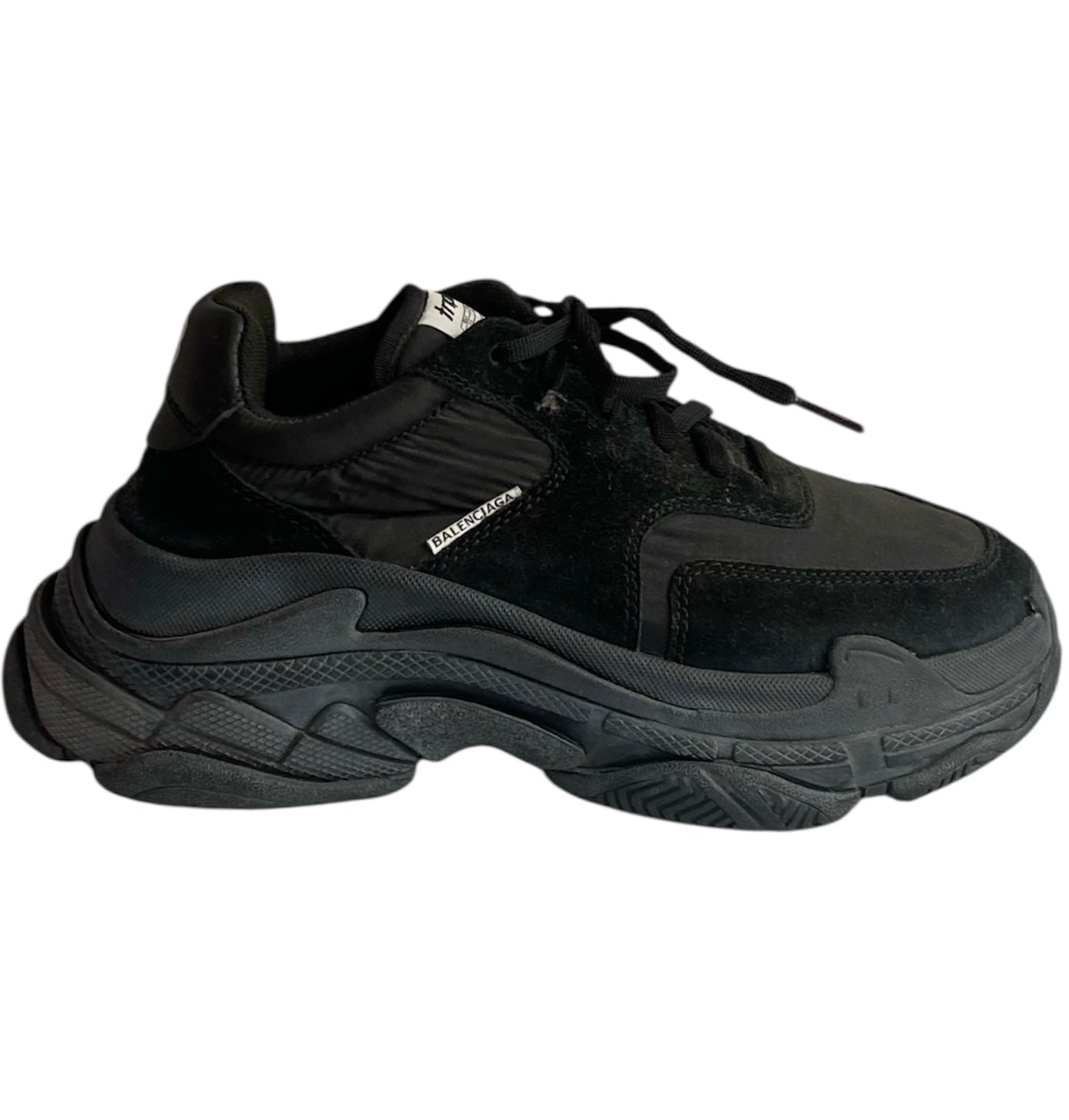 Balenciaga Black Triple S Sneaker - US 9