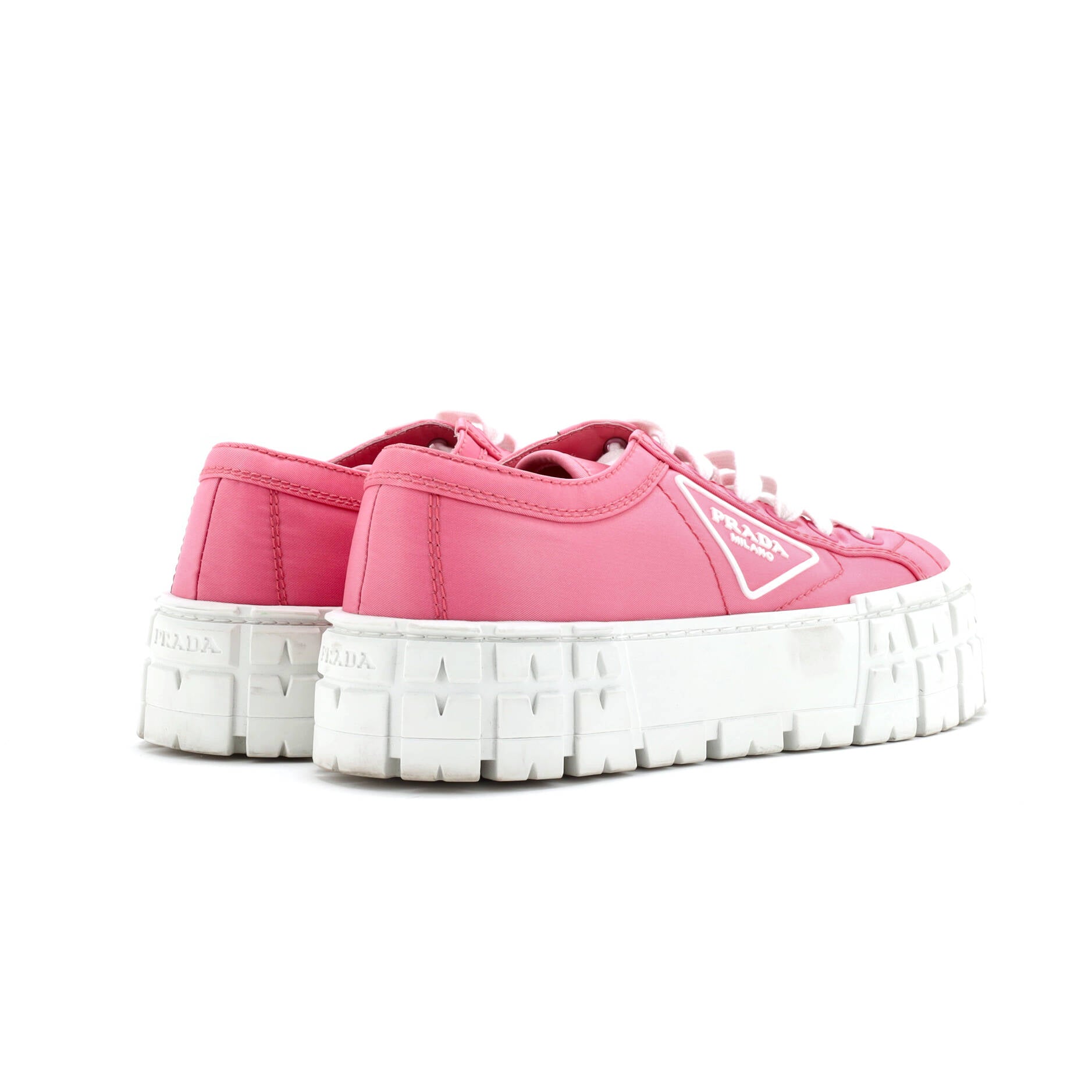 Women's Double Wheel Platform Sneakers Nylon