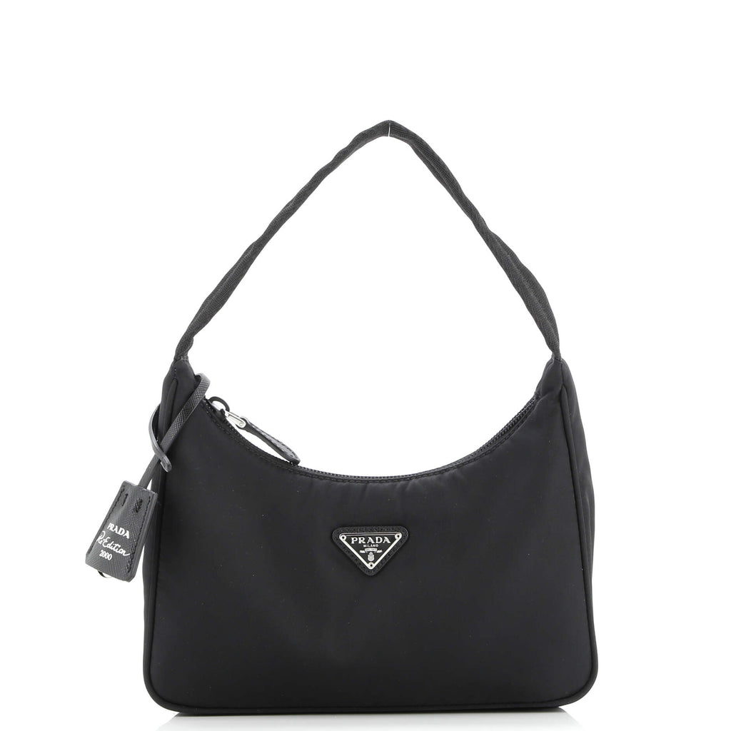 Re-Edition 2000 Hobo Tessuto Mini