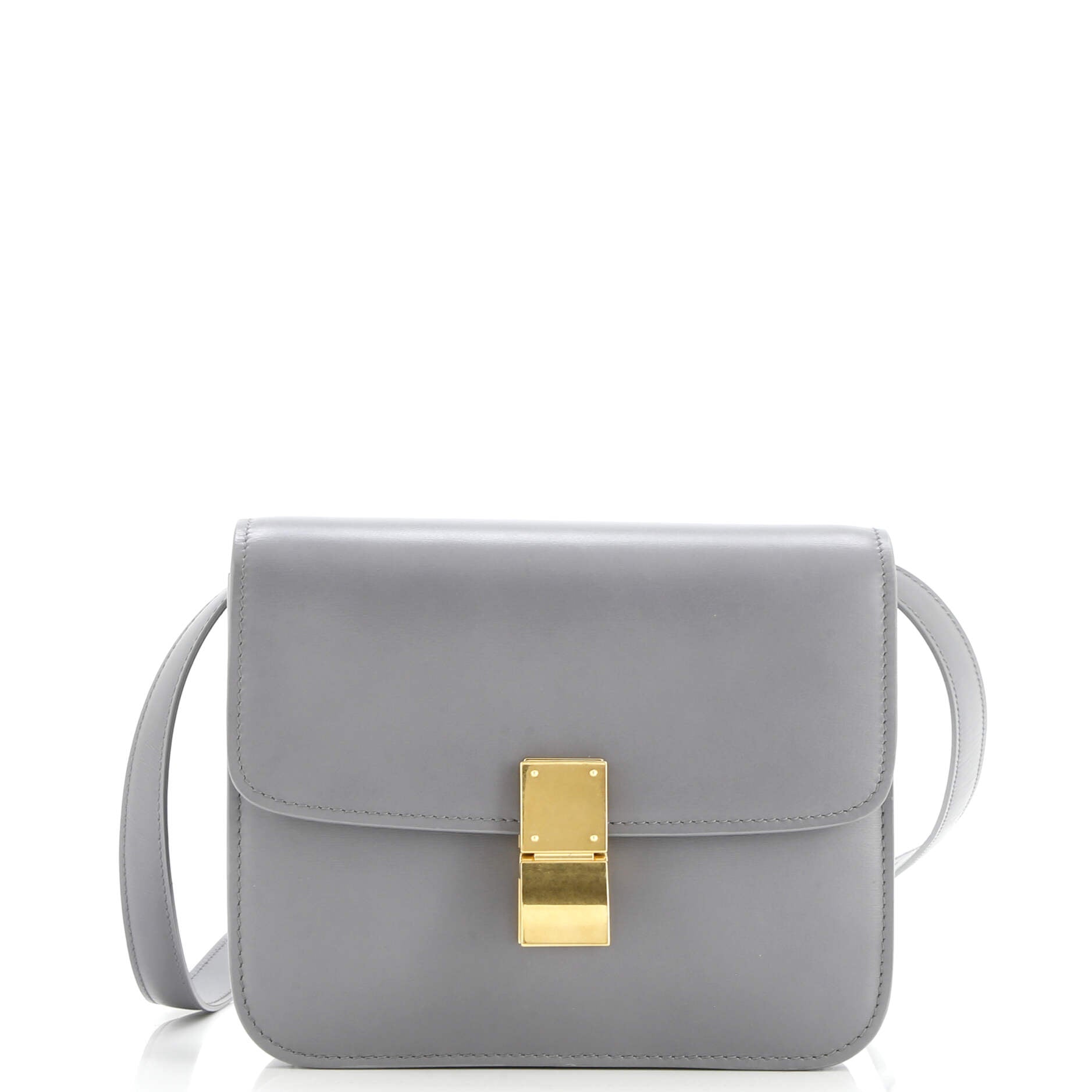 Classic Box Bag Smooth Leather Teen