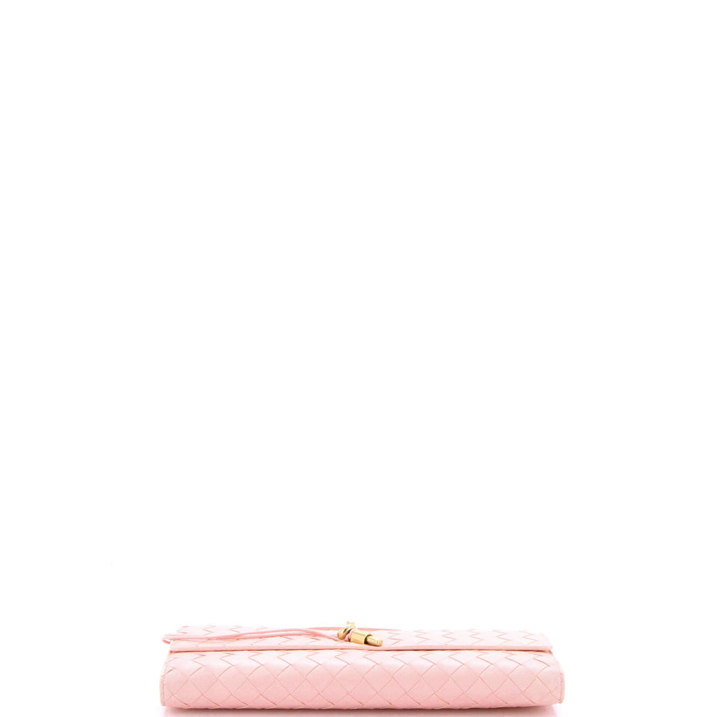 Andiamo Top Handle Clutch Intrecciato Nappa Long
