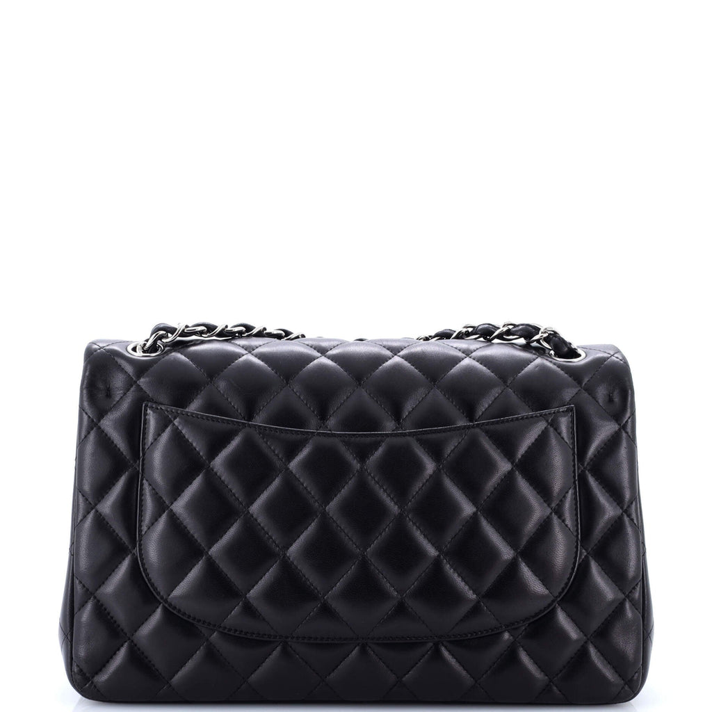 Classic Double Flap Bag Quilted Lambskin Jumbo