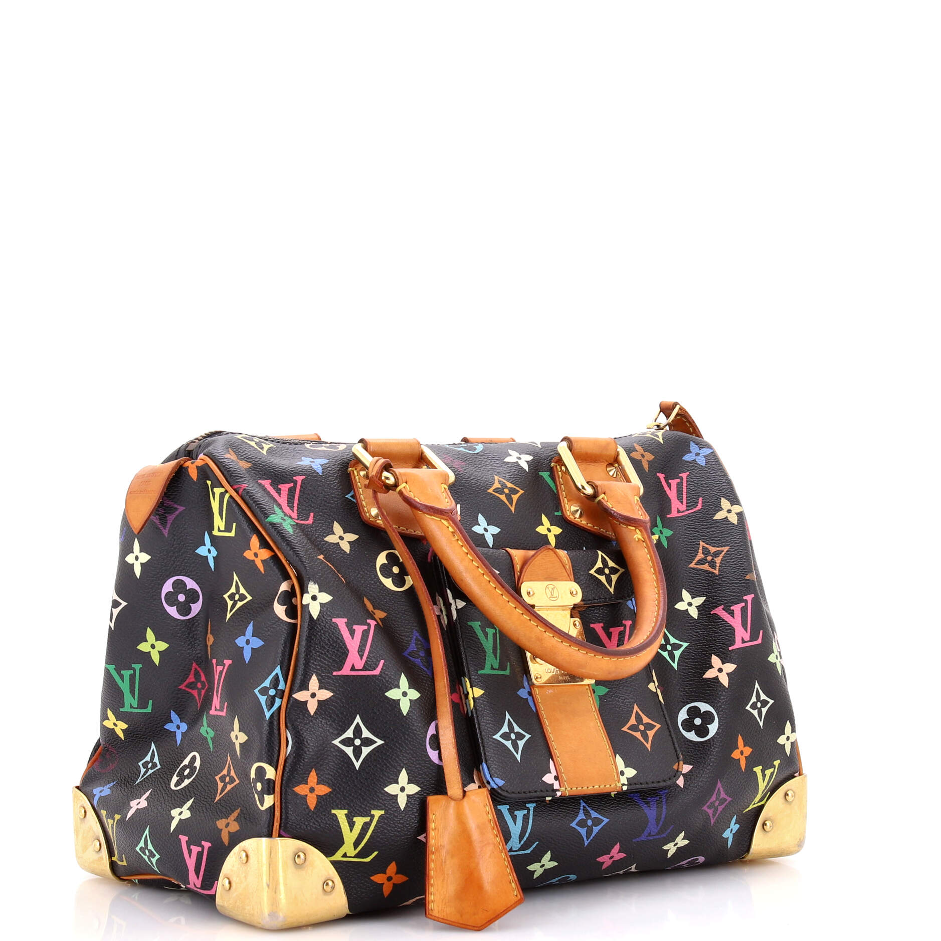 Speedy Handbag Monogram Multicolor 30