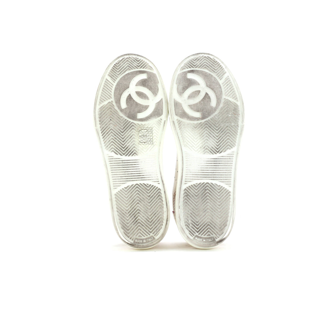 Women's Logo Low-Top Sneakers Leather