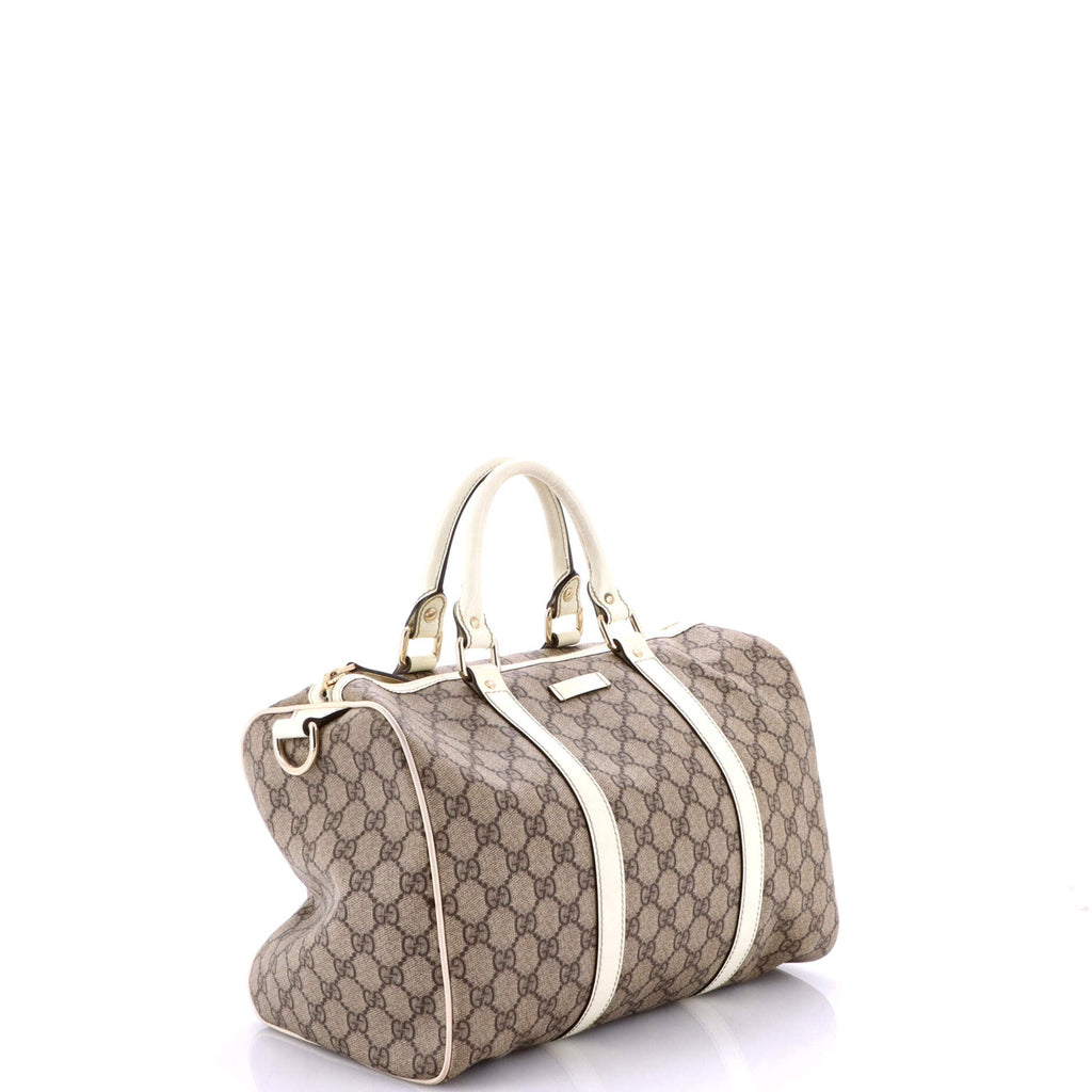 Joy Boston Bag GG Coated Canvas Medium