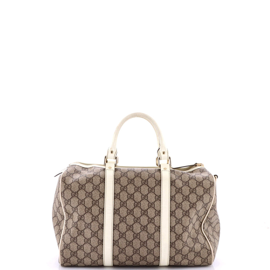 Joy Boston Bag GG Coated Canvas Medium