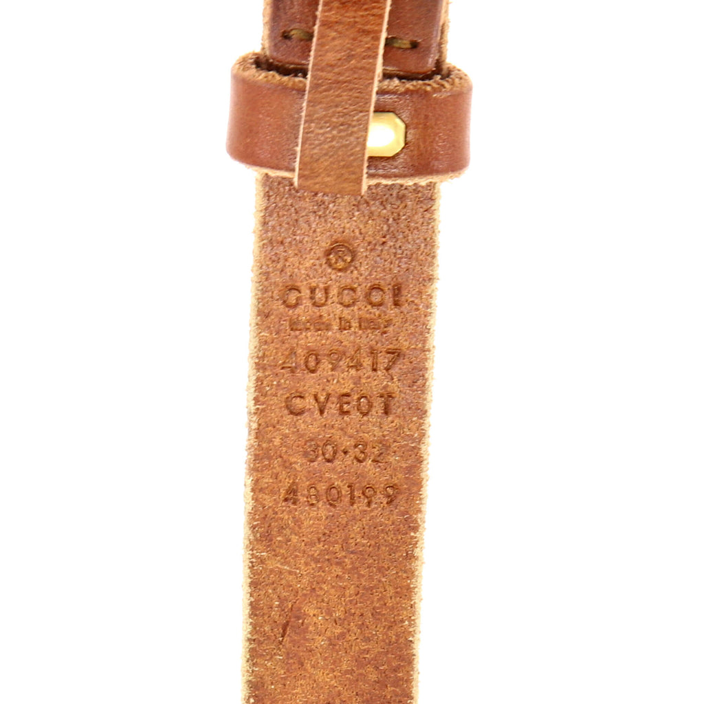 GG Marmont Belt Leather Thin 95