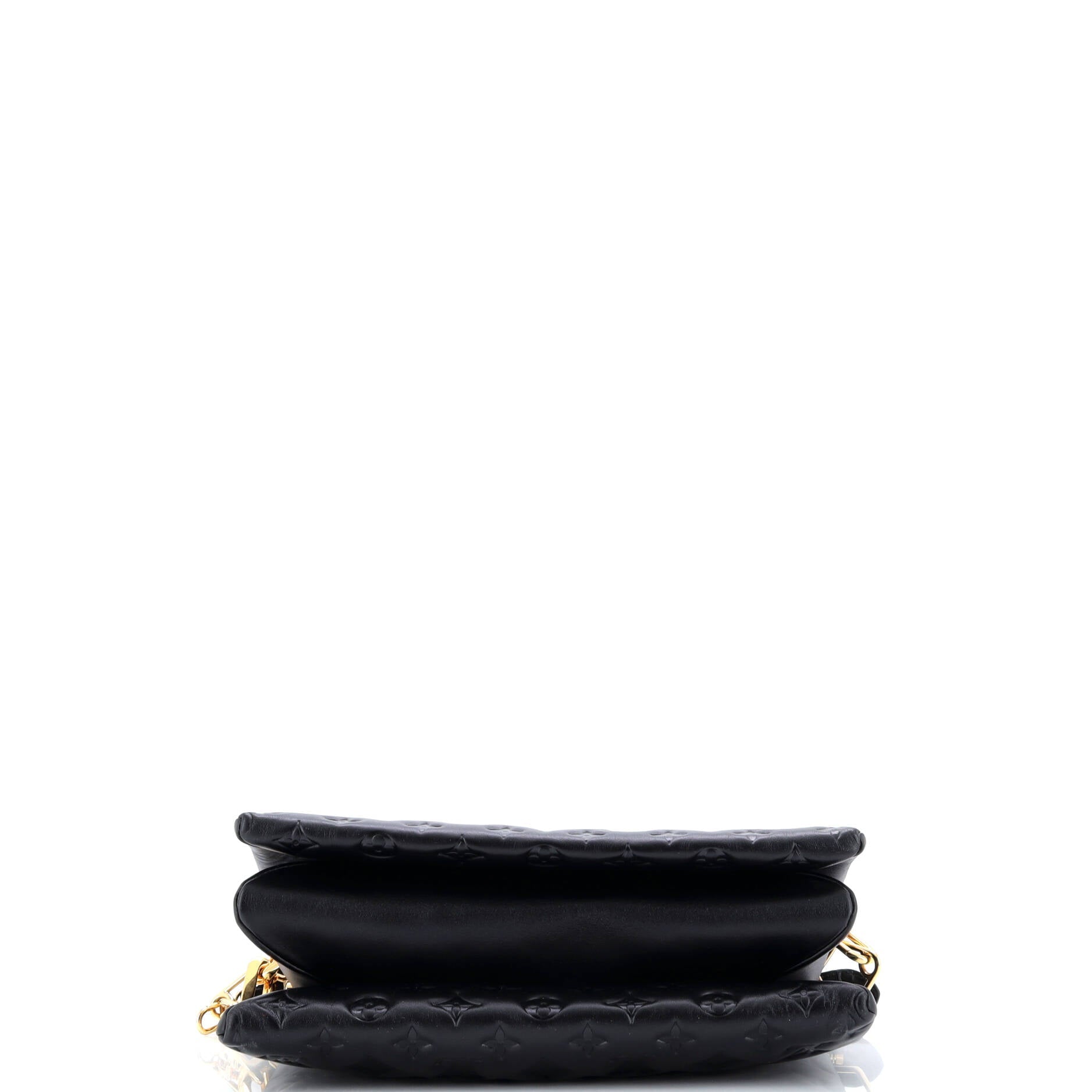 Coussin Bag Monogram Embossed Lambskin MM