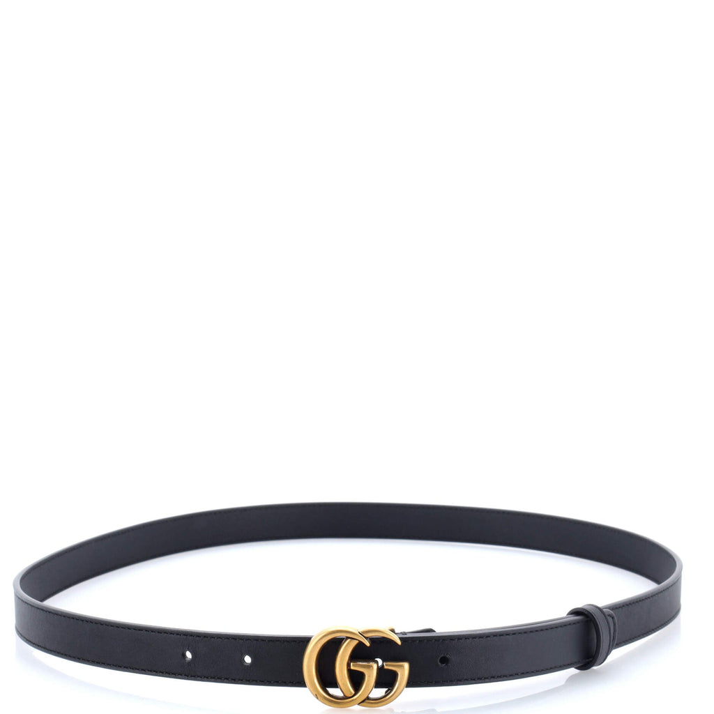 GG Marmont Belt Leather Thin