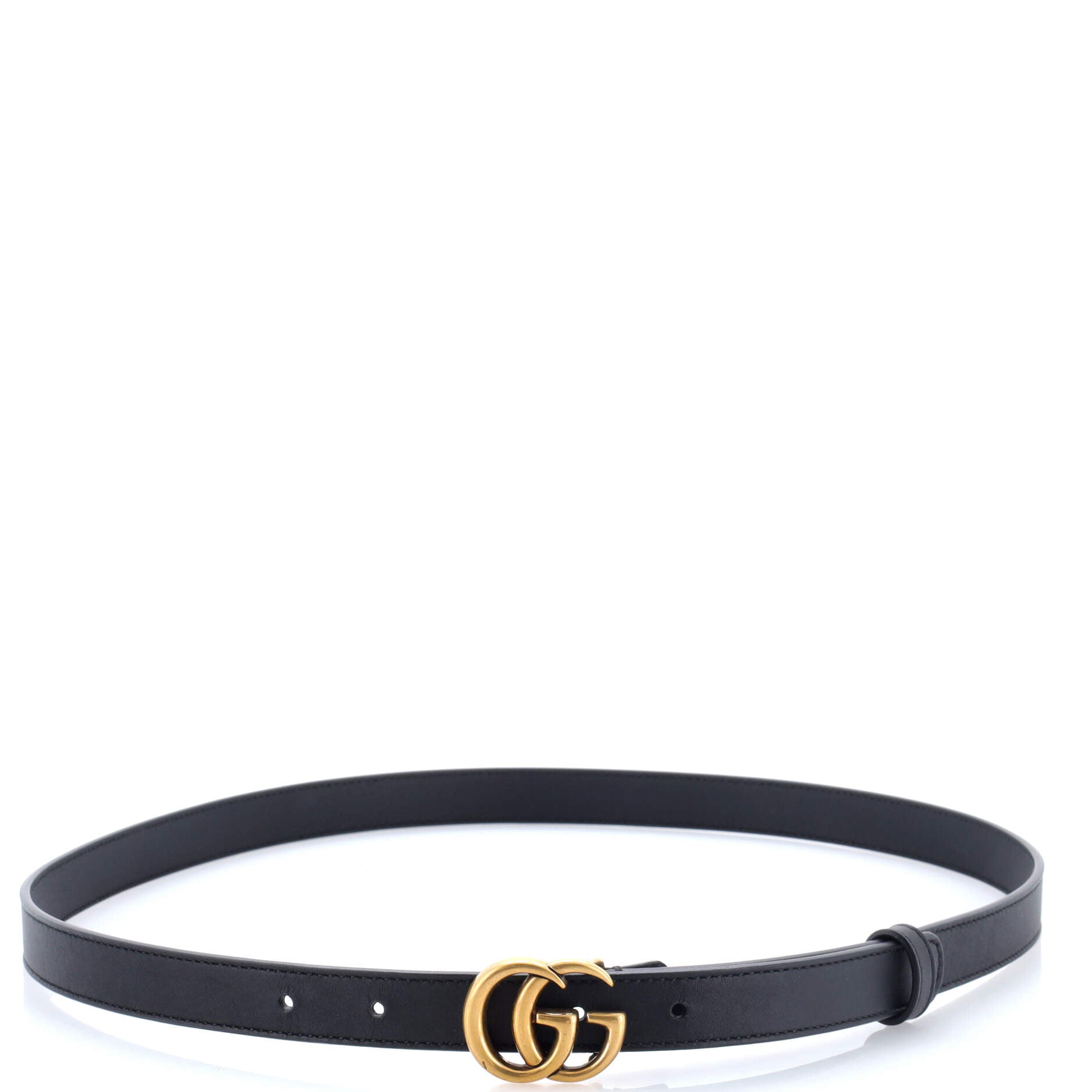 GG Marmont Belt Leather Thin