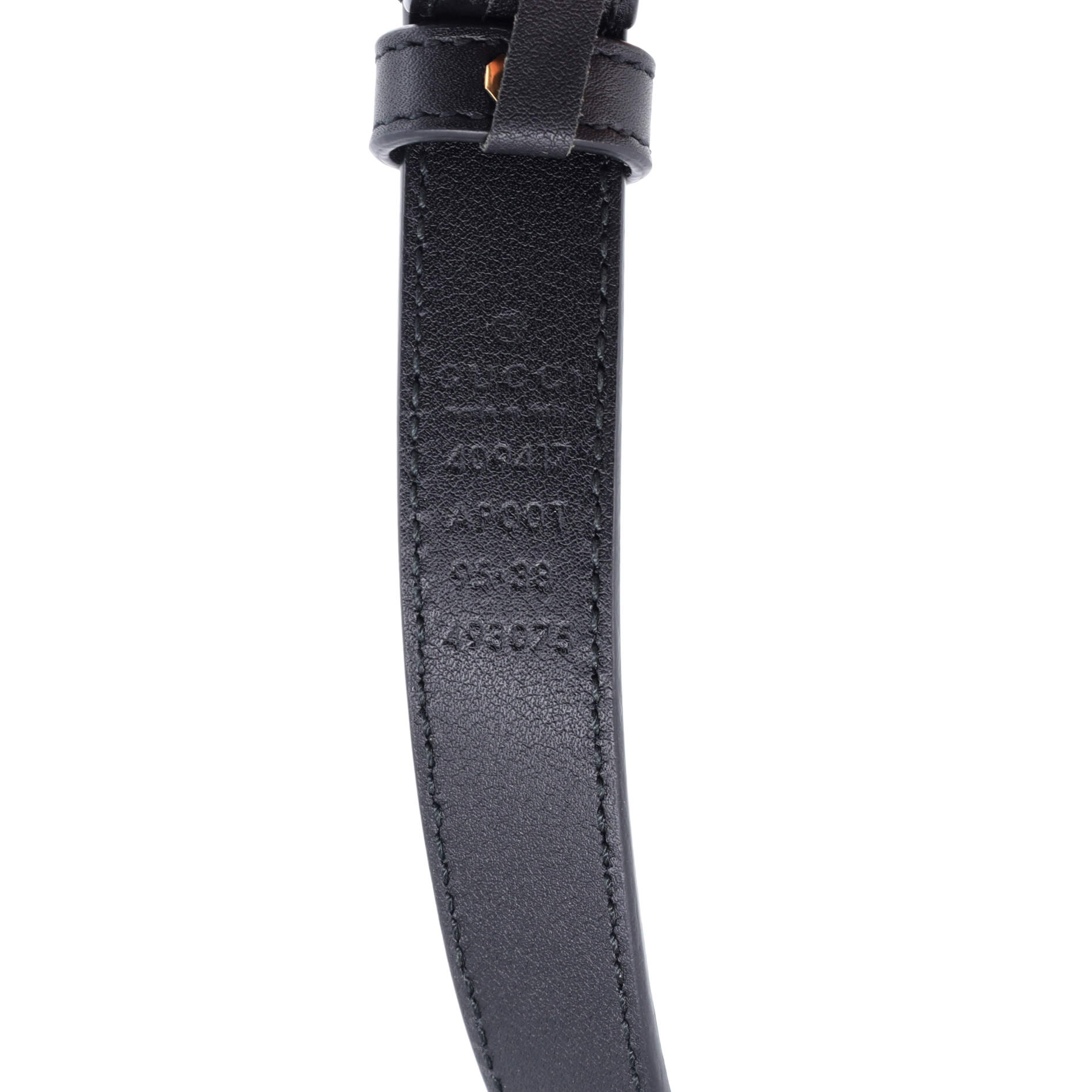 GG Marmont Belt Leather Thin