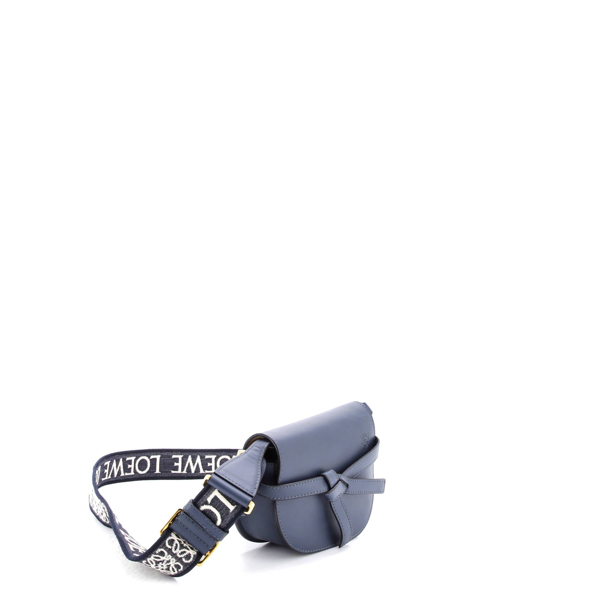 Gate Dual Shoulder Bag Leather Mini