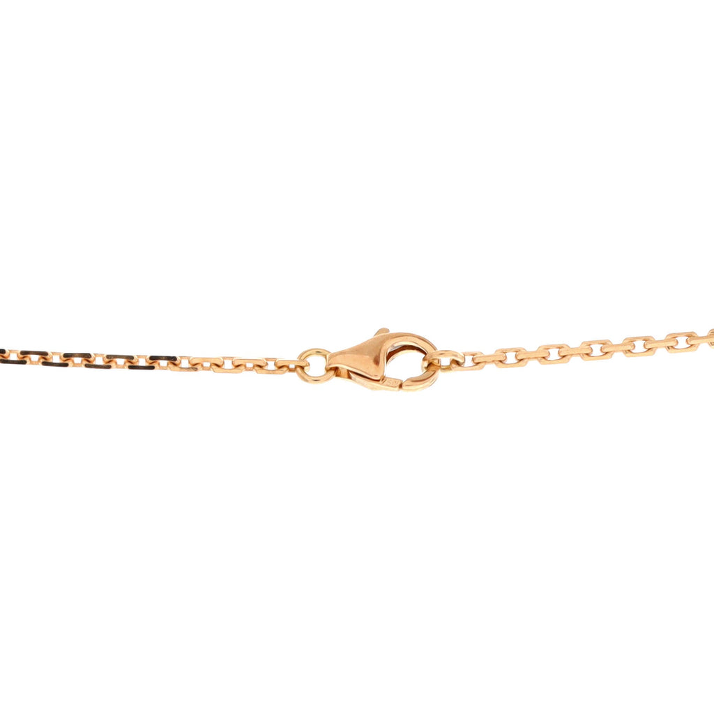 Love Pendant Necklace 18K Rose Gold