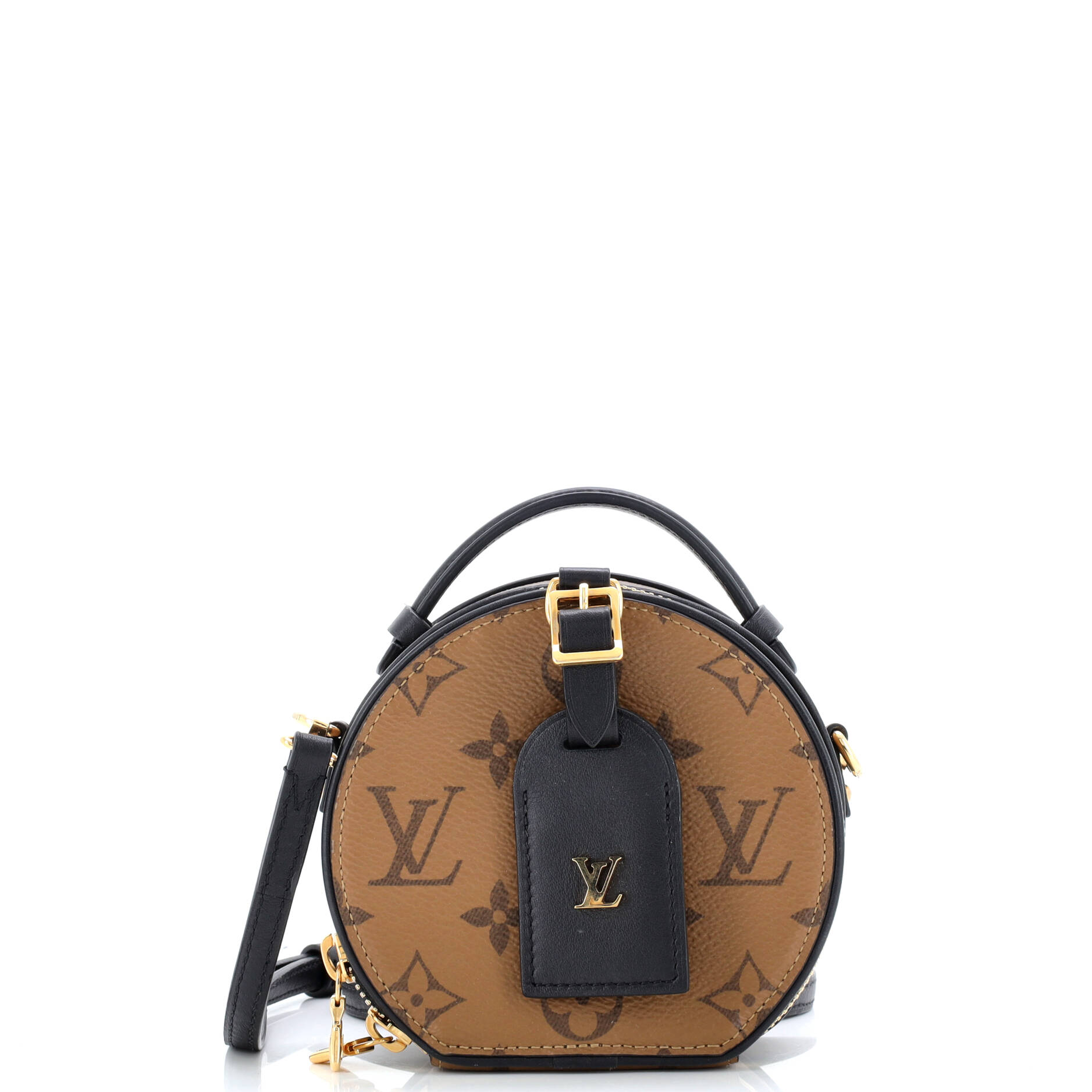 Mini Boite Chapeau Bag Reverse Monogram Canvas