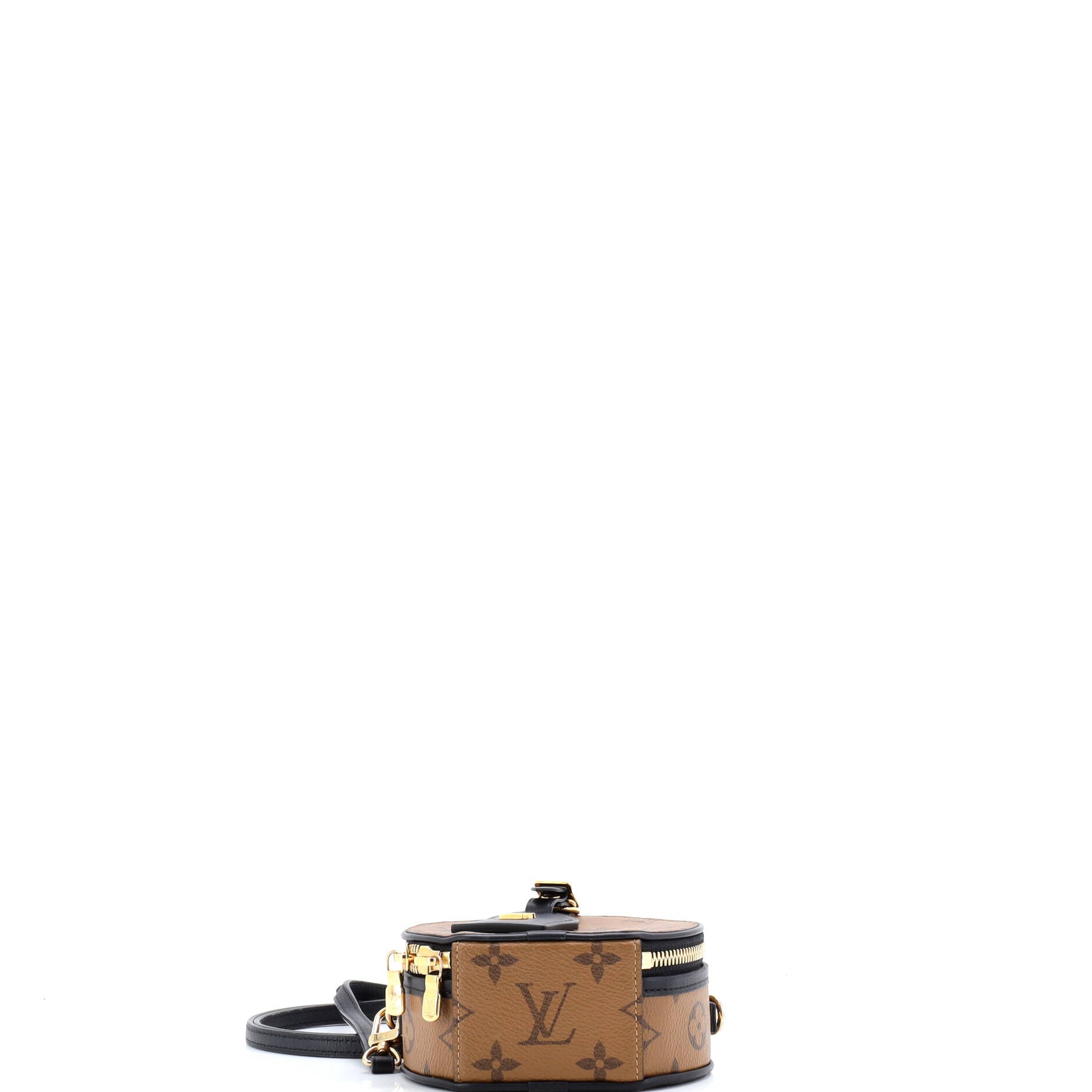 Mini Boite Chapeau Bag Reverse Monogram Canvas