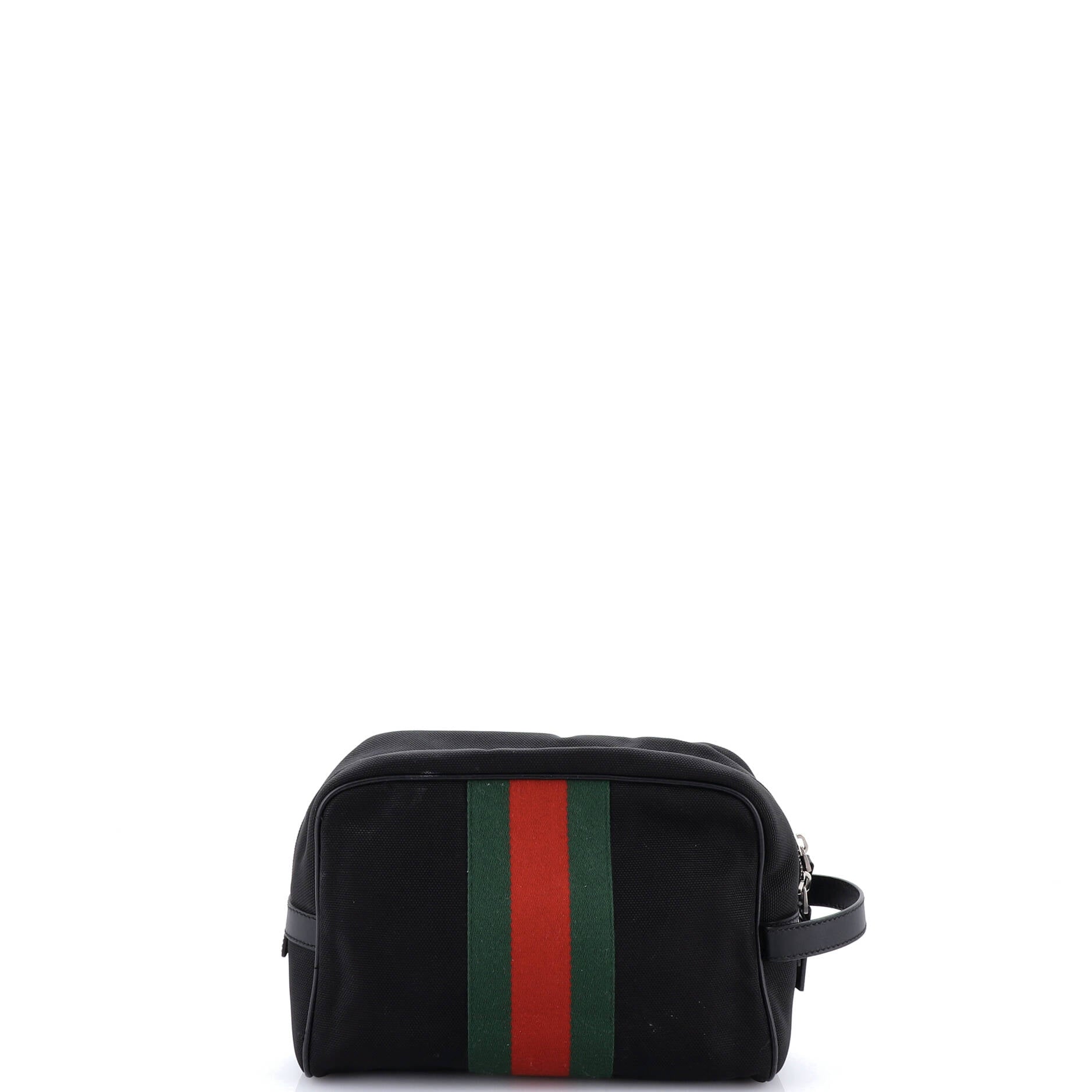 Web Handle Toiletry Pouch Techno Canvas