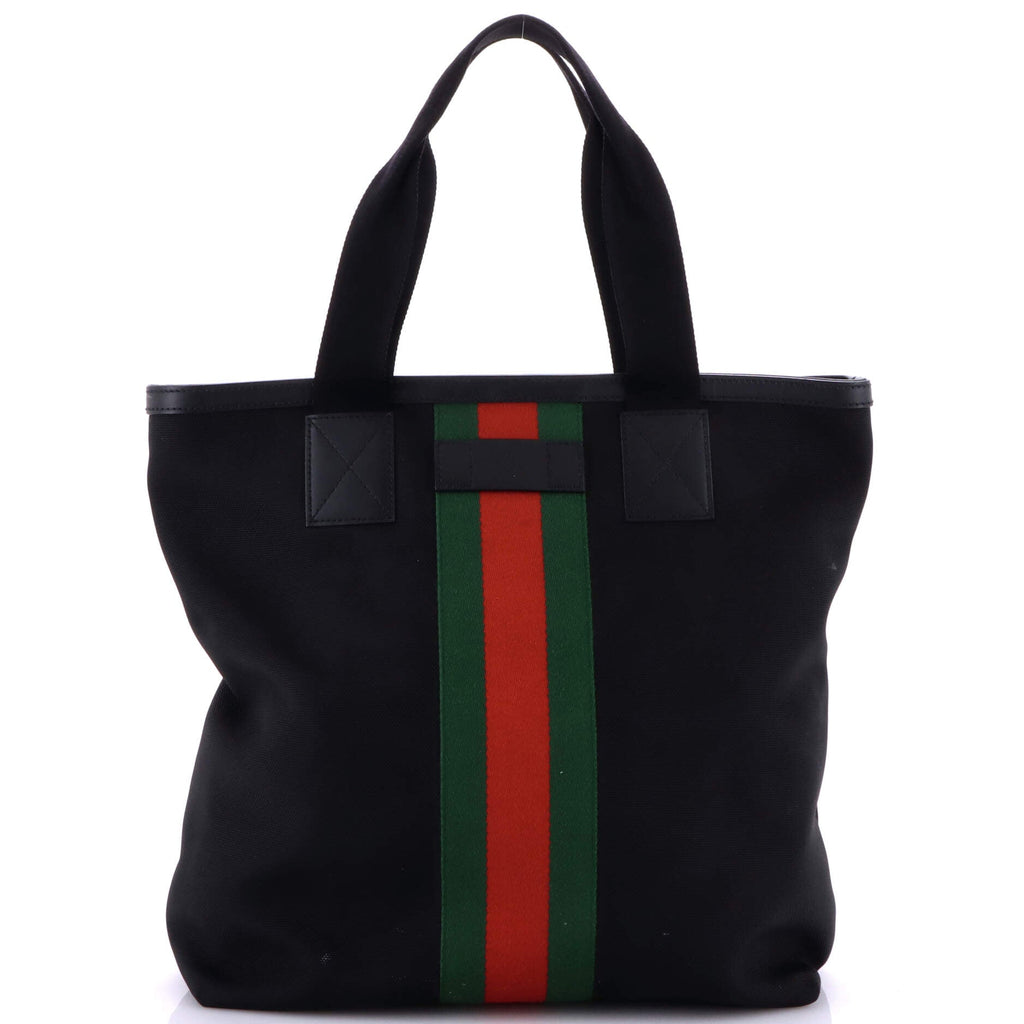 Web Shopping Tote Techno Canvas Large