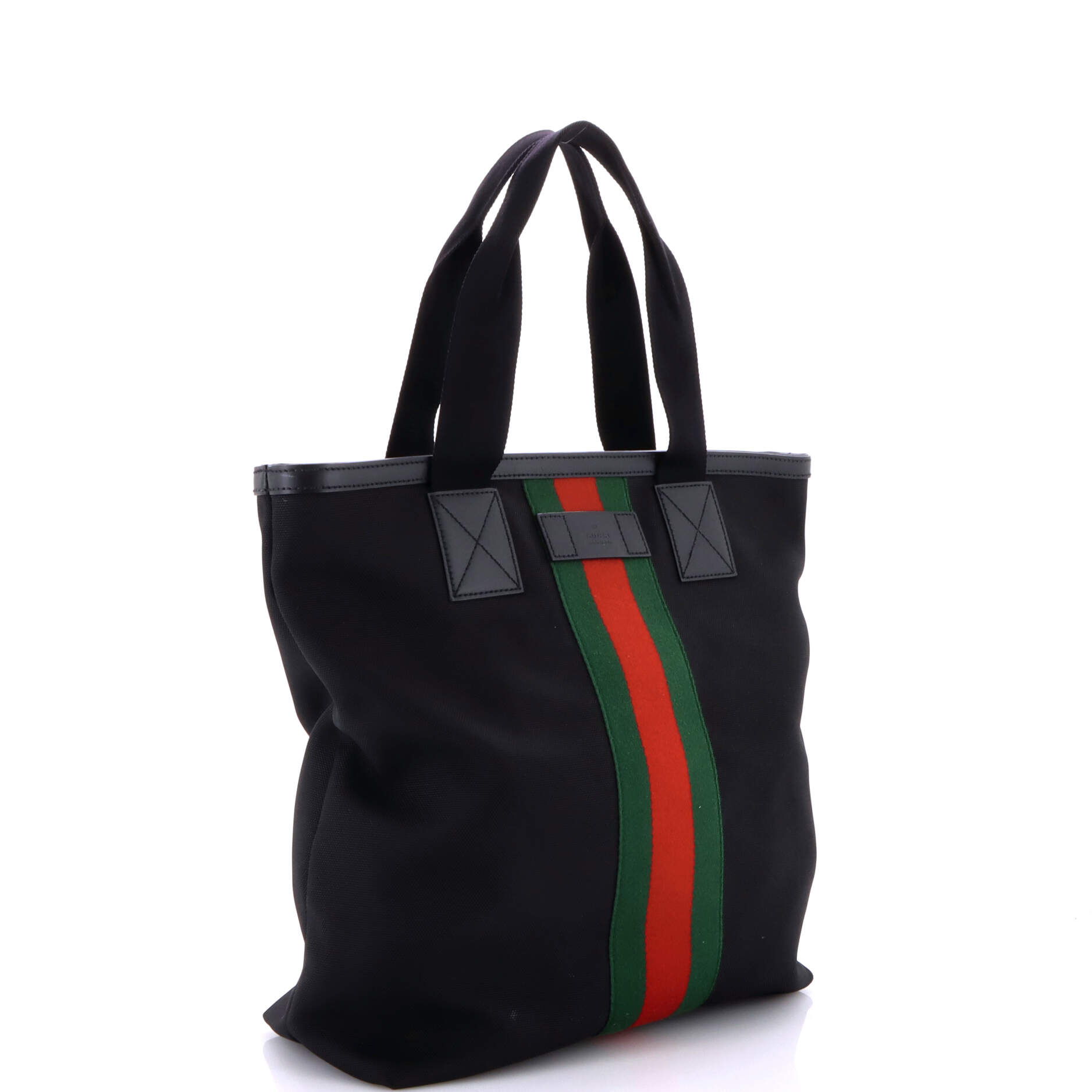 Web Shopping Tote Techno Canvas Large