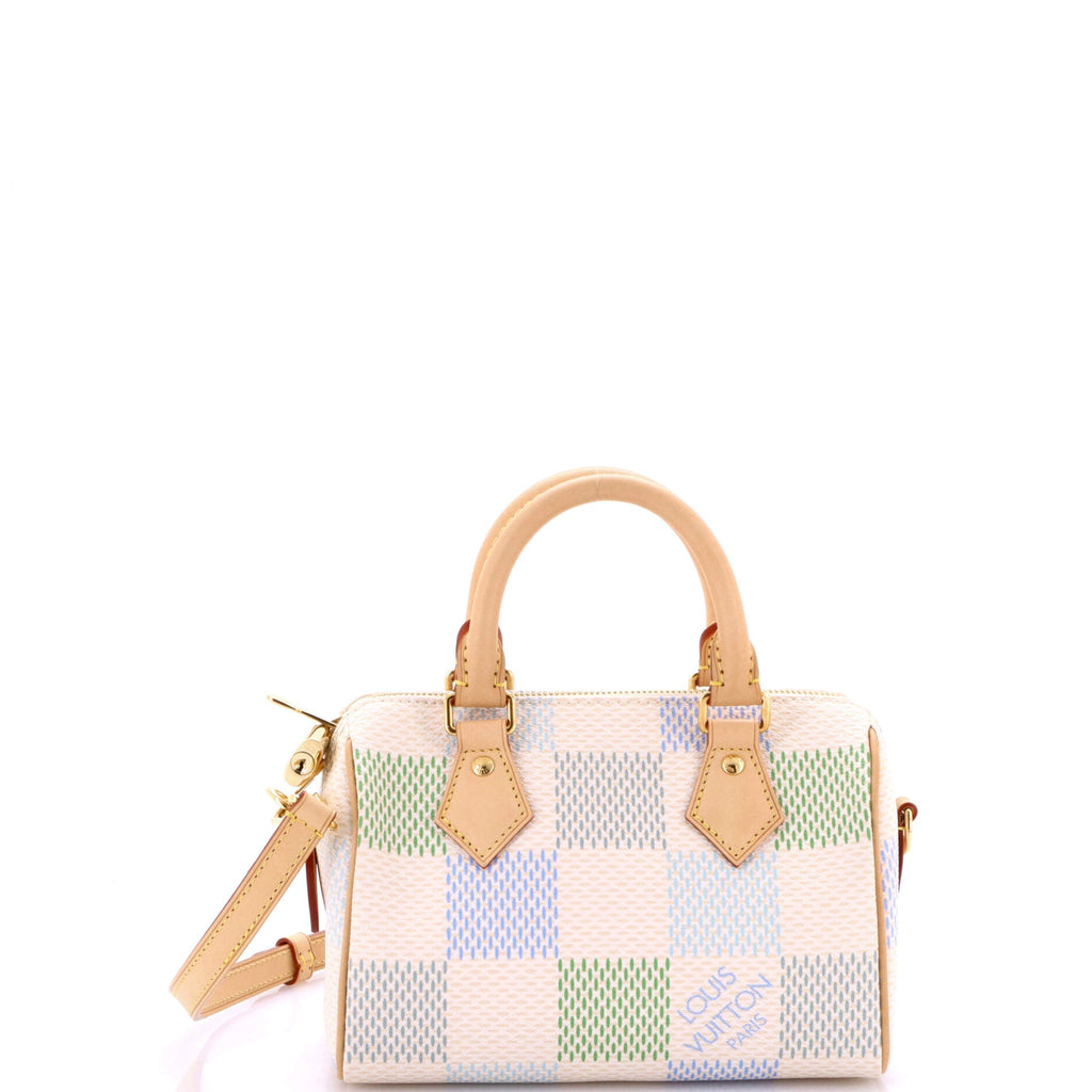 Speedy Bandouliere Bag Limited Edition Damierlicious Giant 20