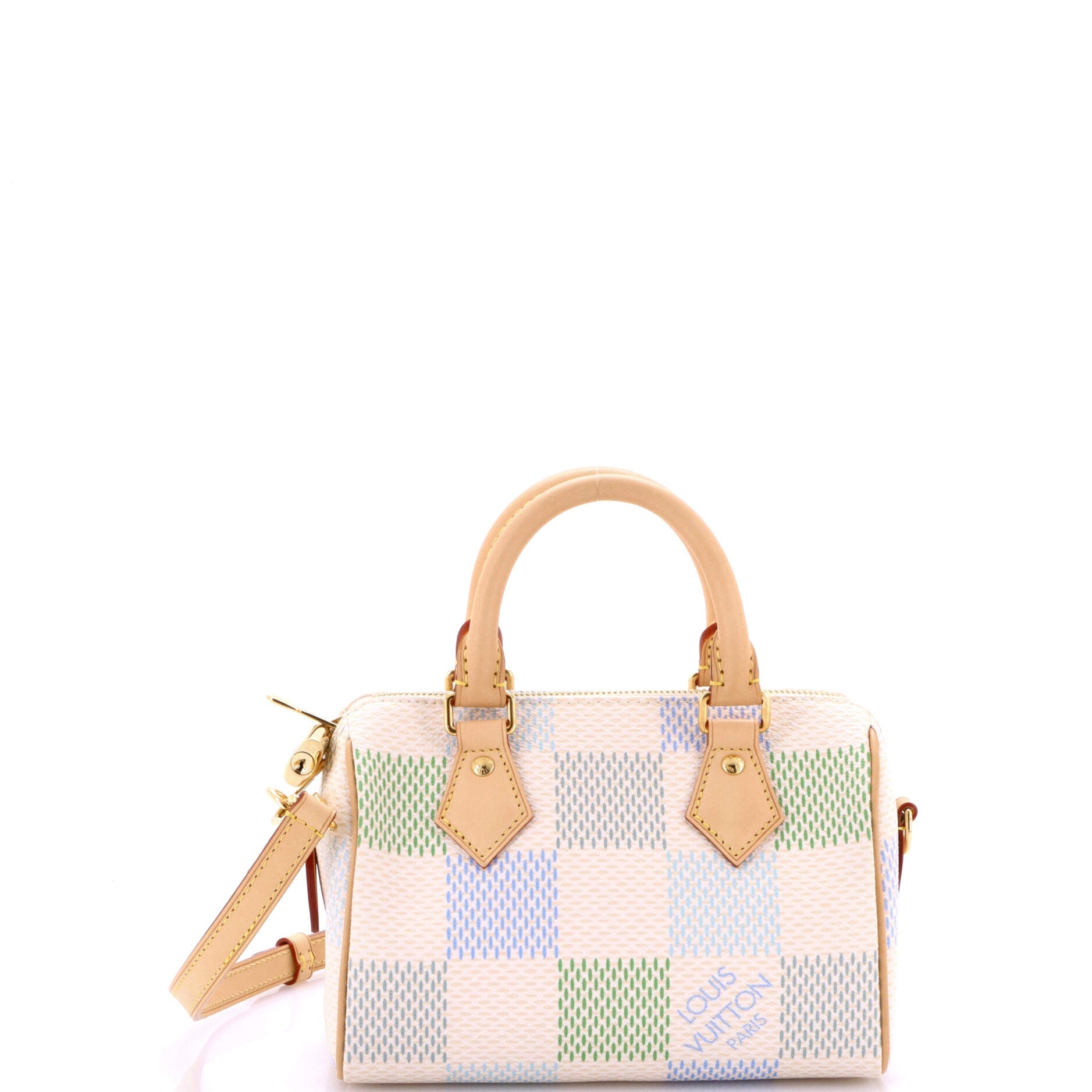 Speedy Bandouliere Bag Limited Edition Damierlicious Giant 20