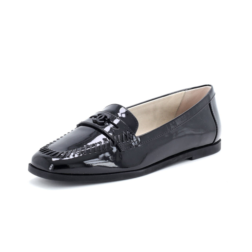 Women's CC Loafers Stitched Patent