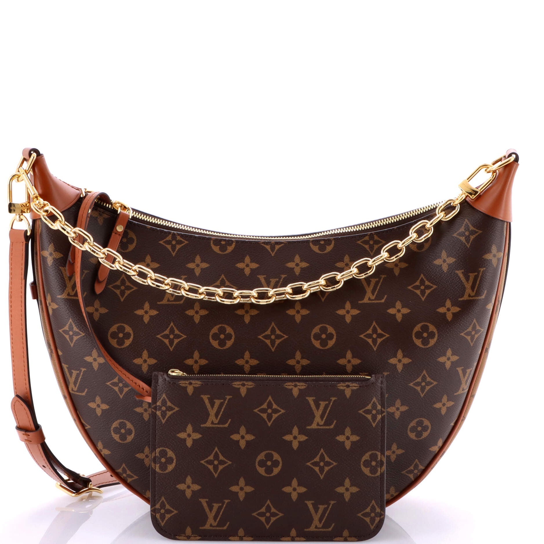 Loop Hobo Reverse Monogram Canvas