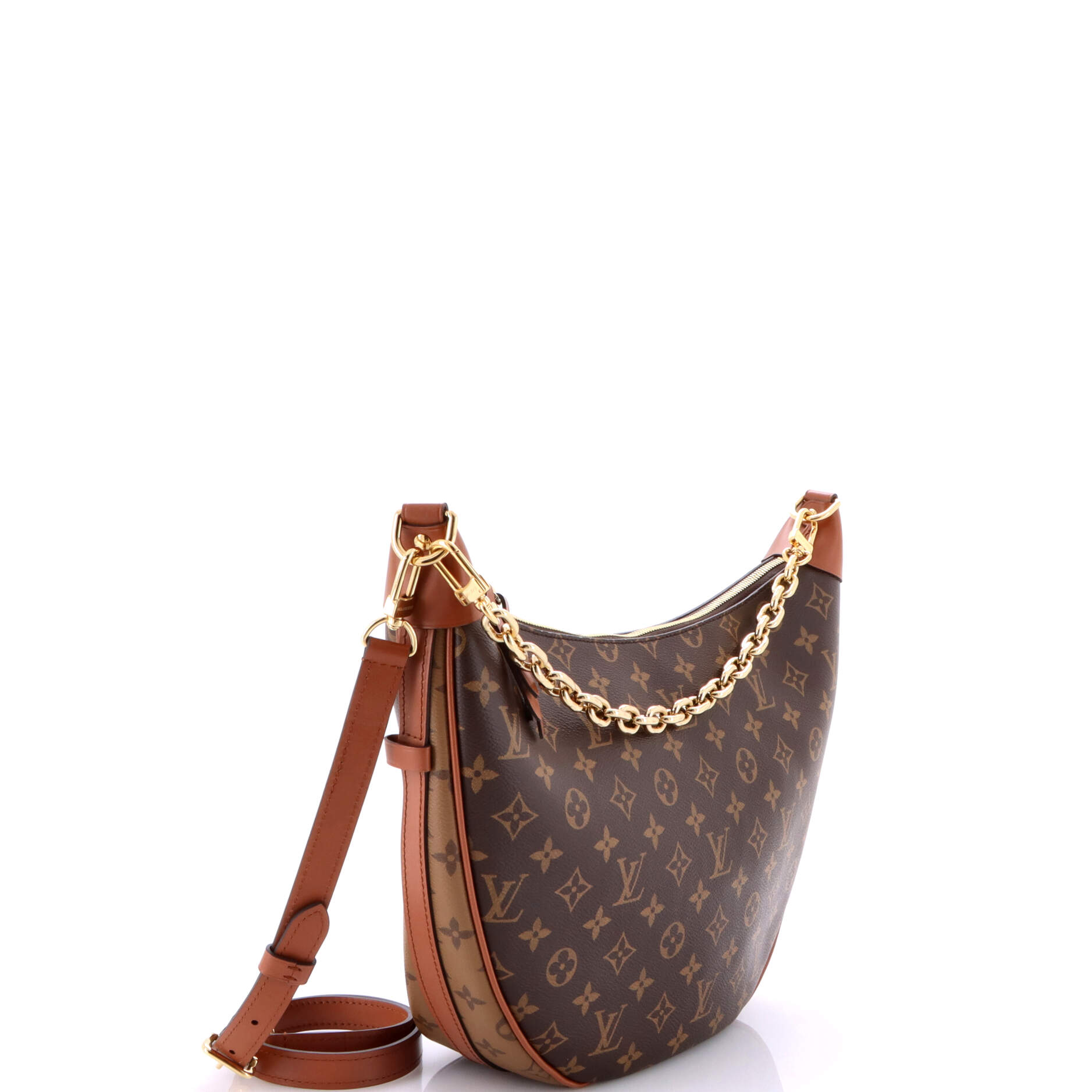 Loop Hobo Reverse Monogram Canvas
