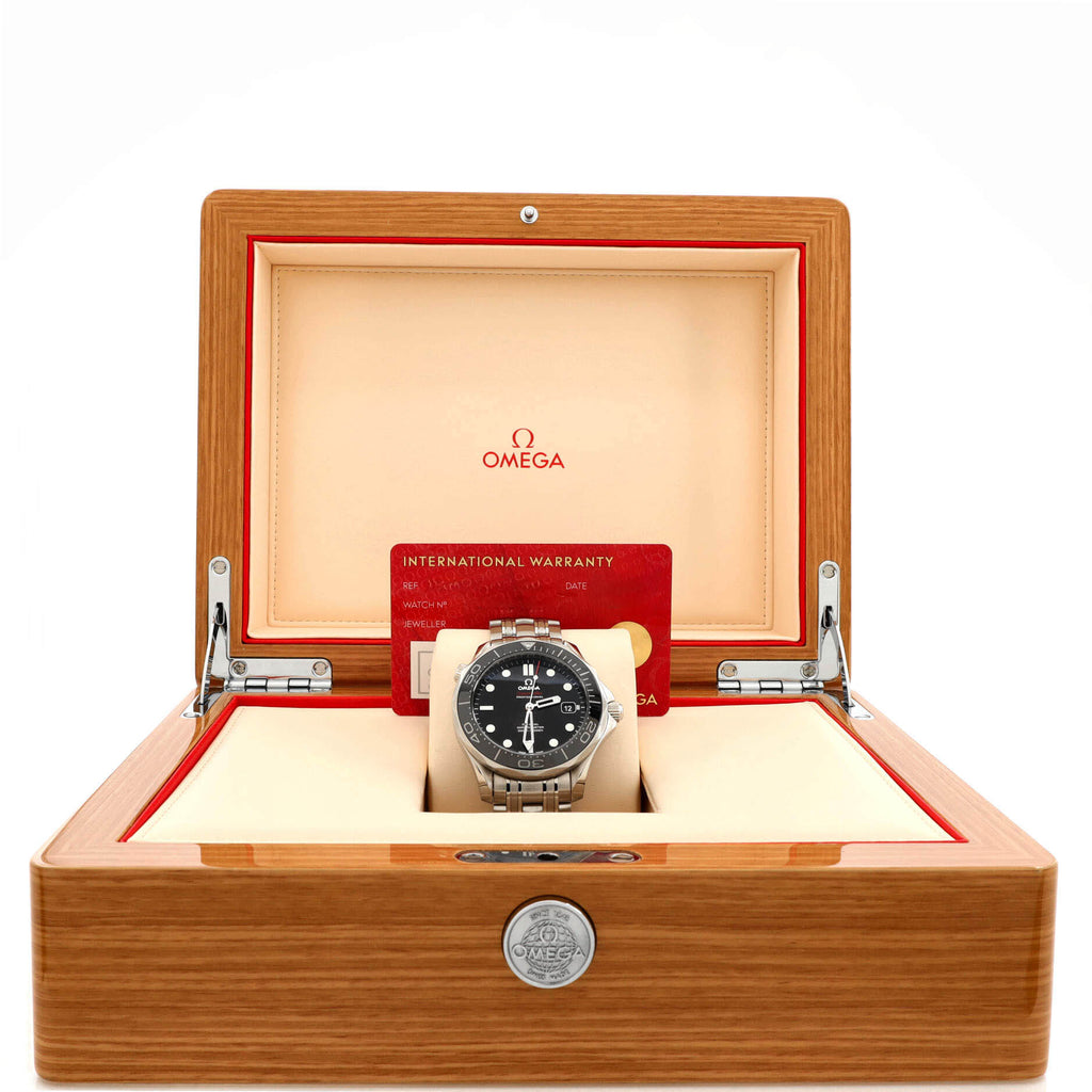Seamaster Professional Diver 300M Co-Axial Chronometer Automatic Watch Stainless Steel 41