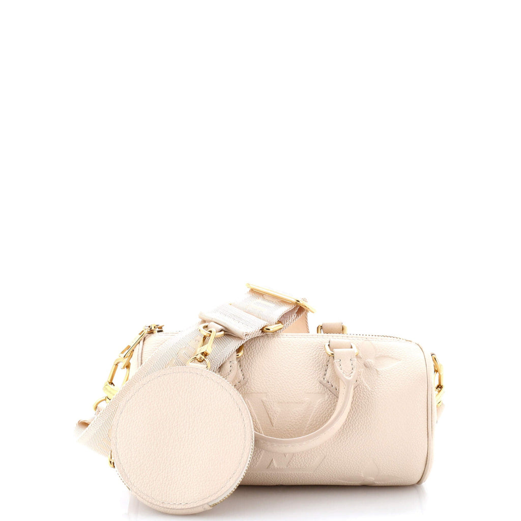 Papillon Handbag Bicolor Monogram Empreinte Giant BB