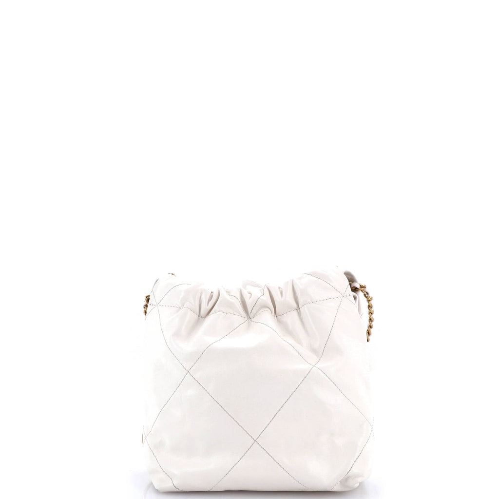 22 Chain Hobo Quilted Calfskin Mini