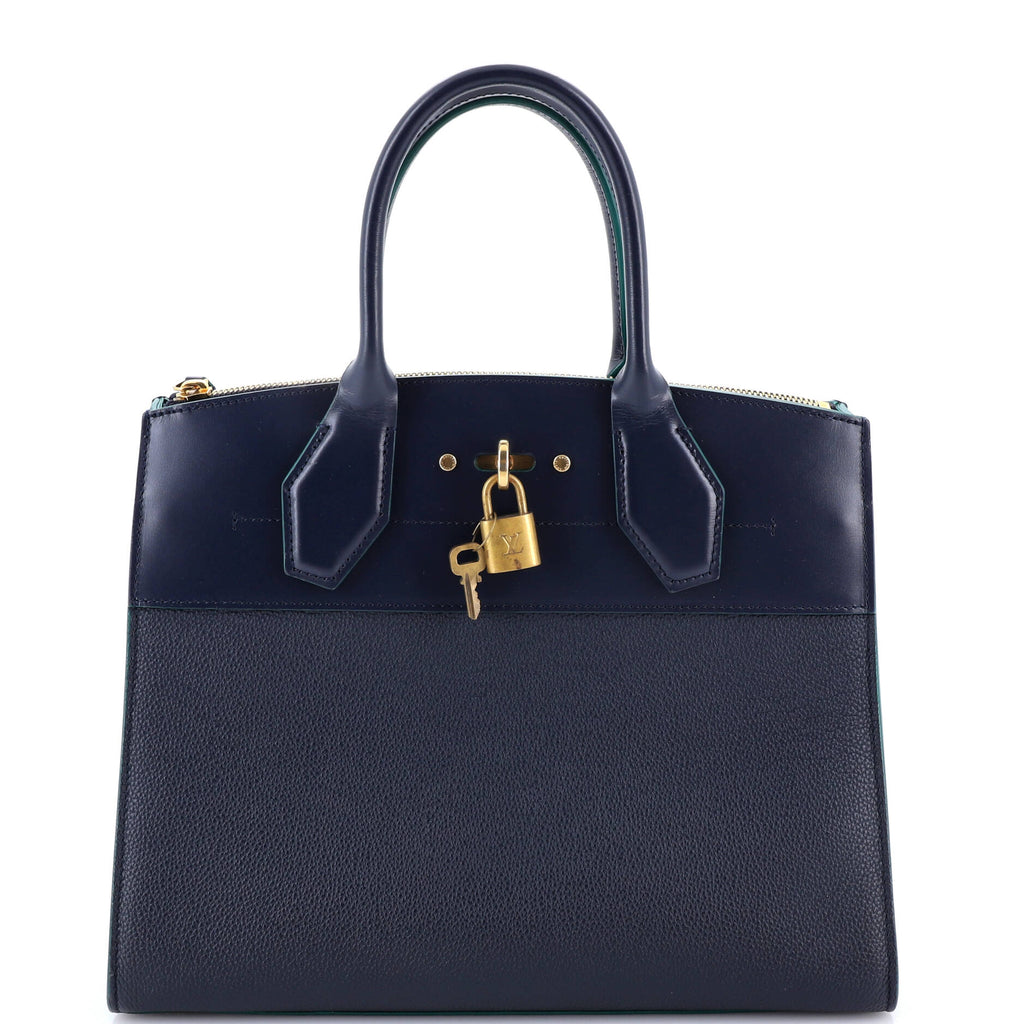 City Steamer Handbag Leather MM