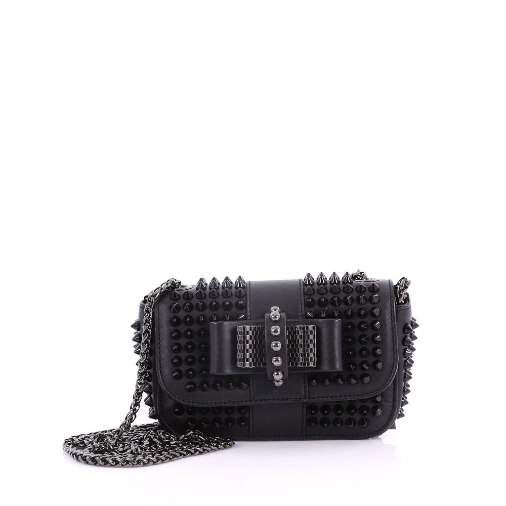 Sweet Charity Crossbody Bag Spiked Leather Mini