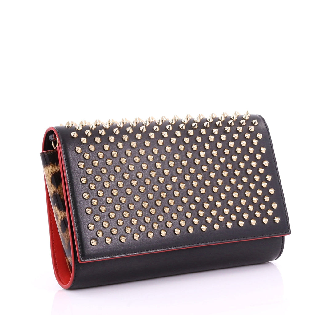 Paloma Clutch Spiked Leather