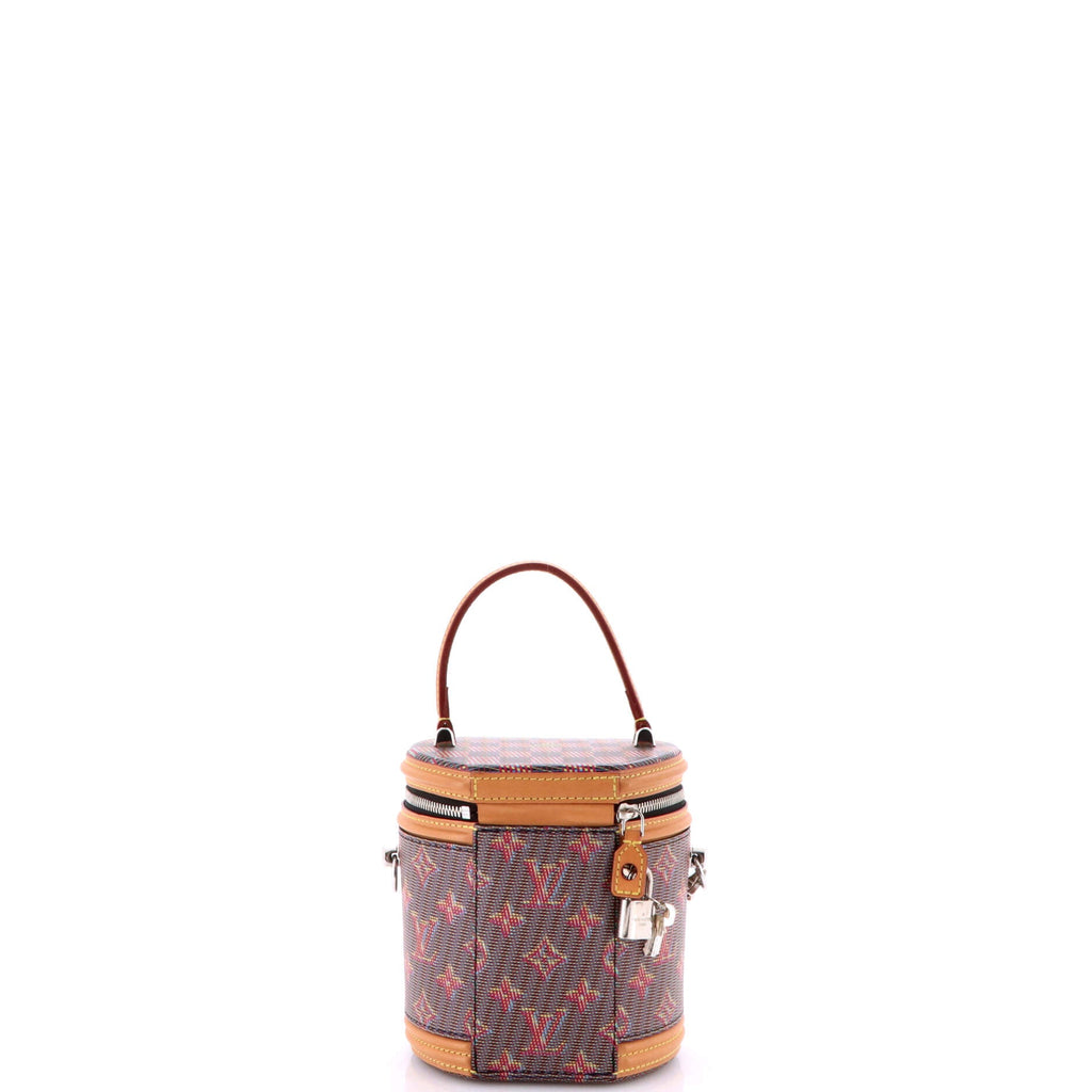 Cannes Handbag Damier Monogram LV Pop Canvas