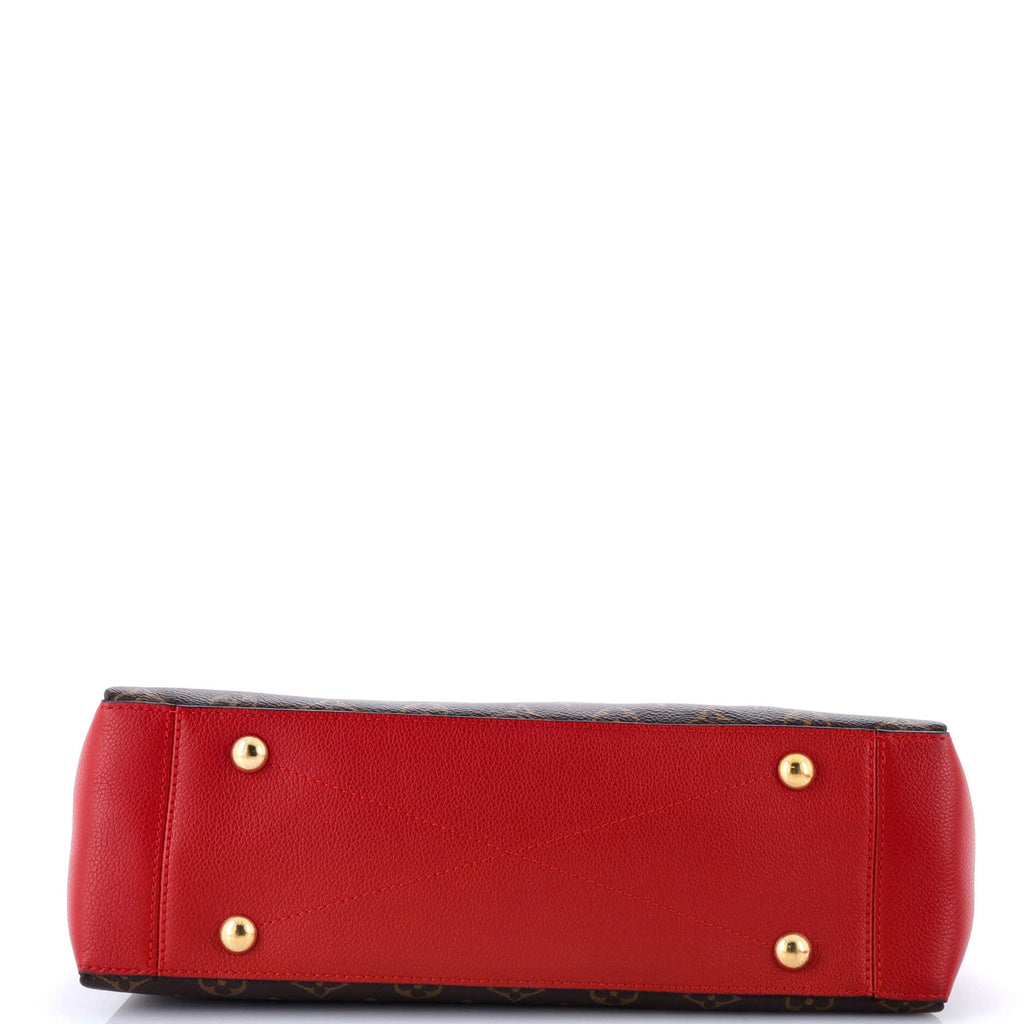 Surene Handbag Monogram Canvas with Leather MM