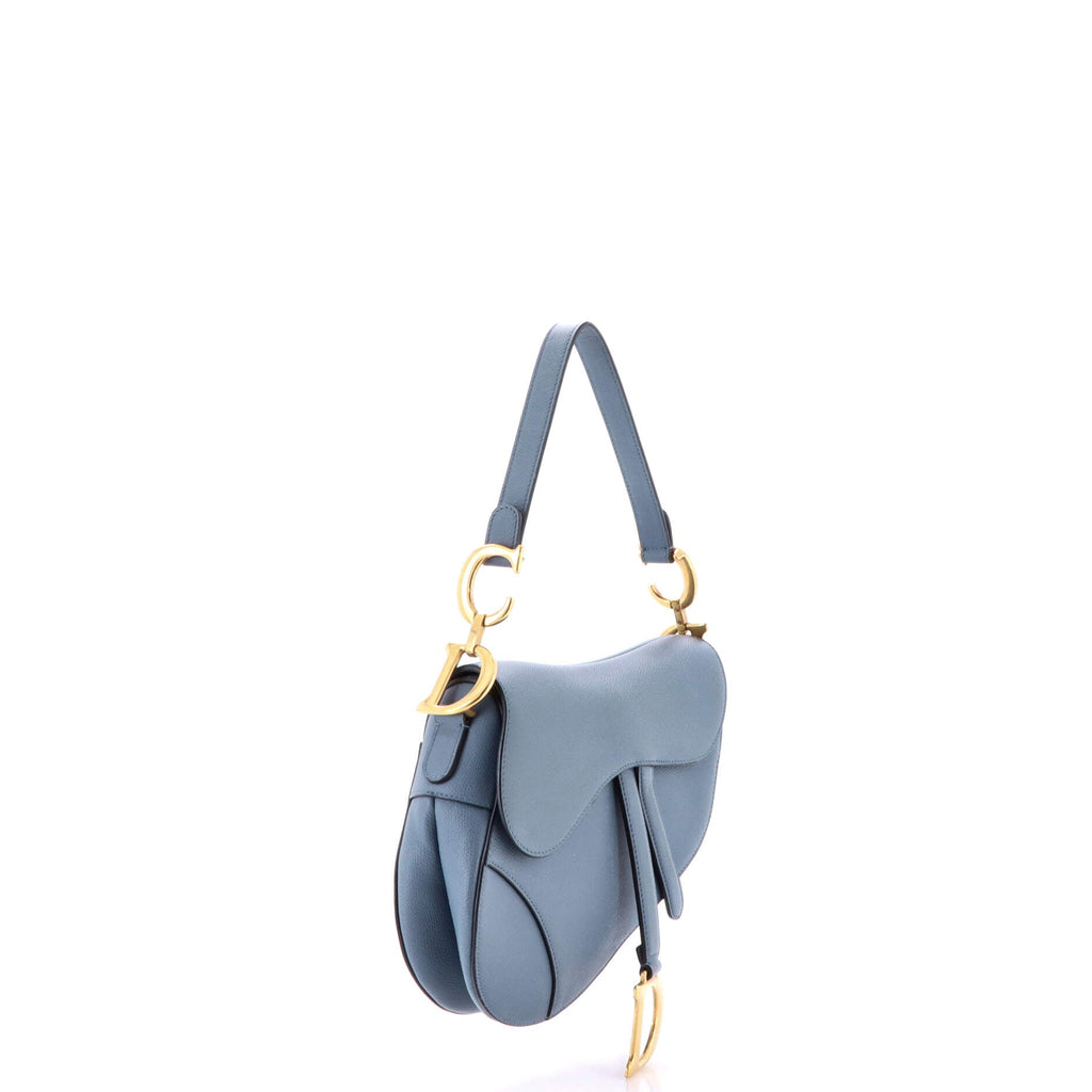 Saddle Handbag Leather Medium