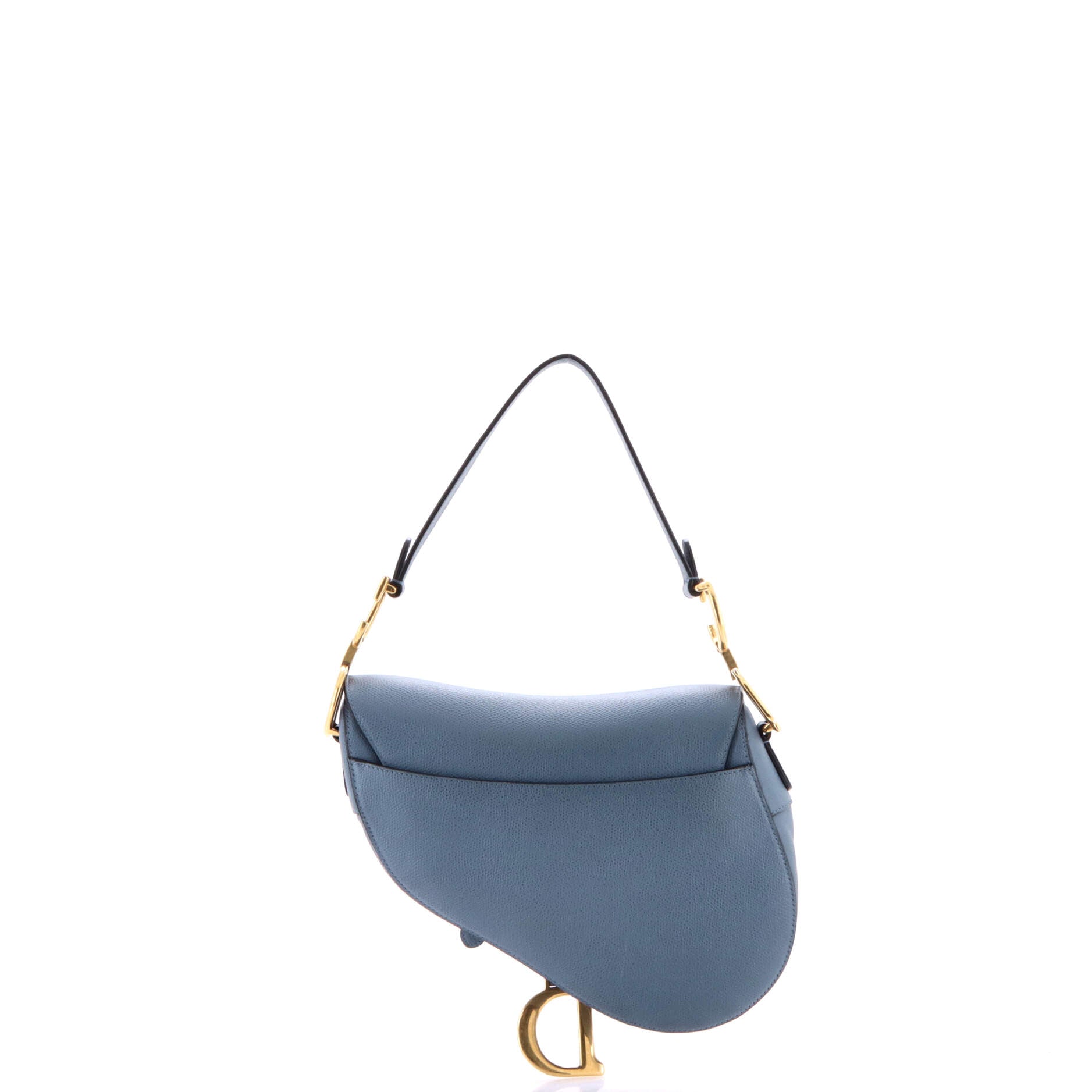 Saddle Handbag Leather Medium