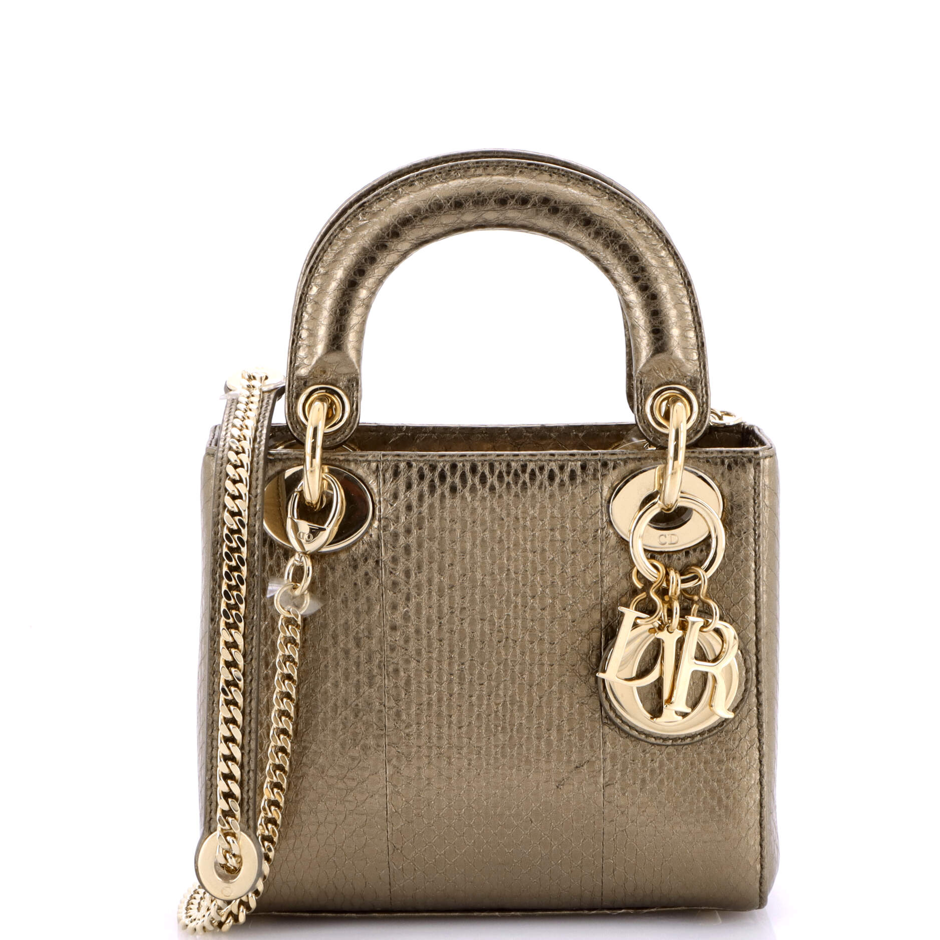 Lady Dior Chain Bag Python Mini