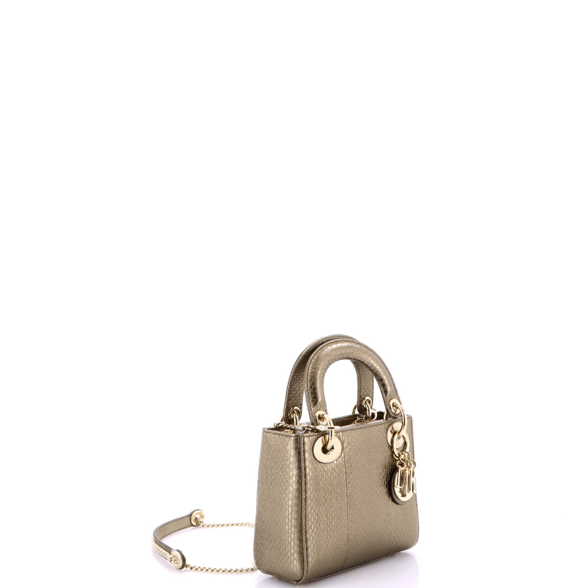 Lady Dior Chain Bag Python Mini