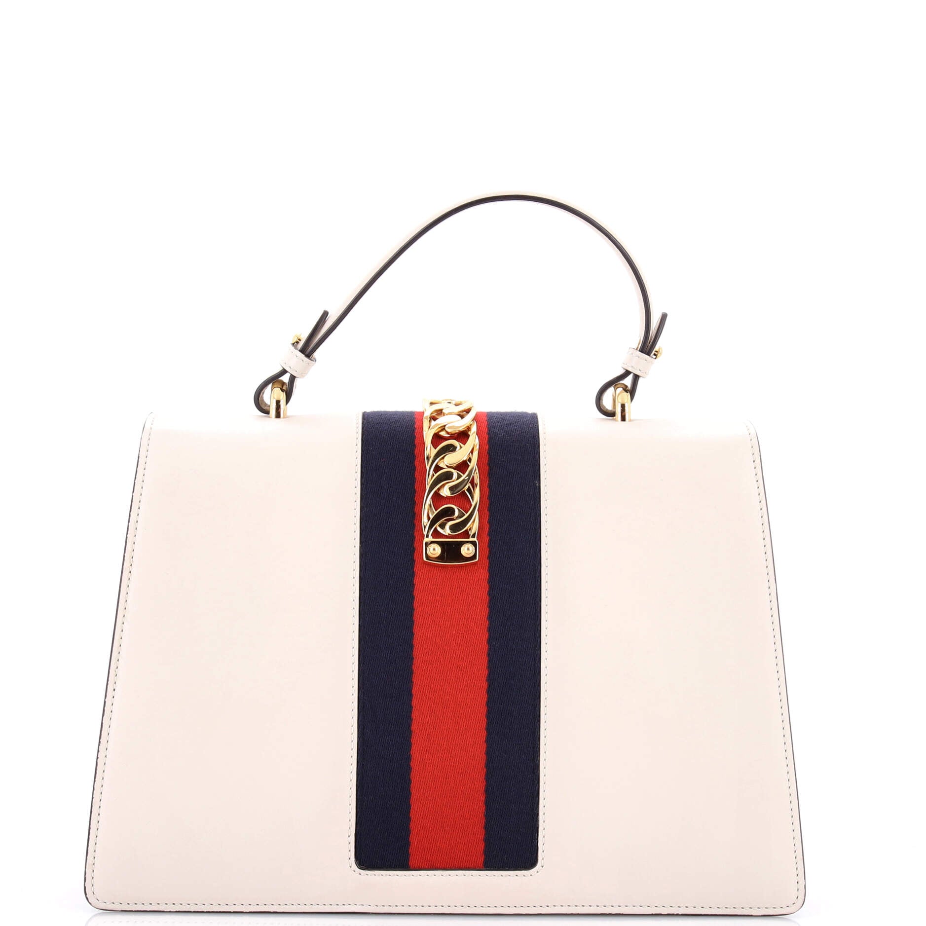 Sylvie Top Handle Bag Leather Medium