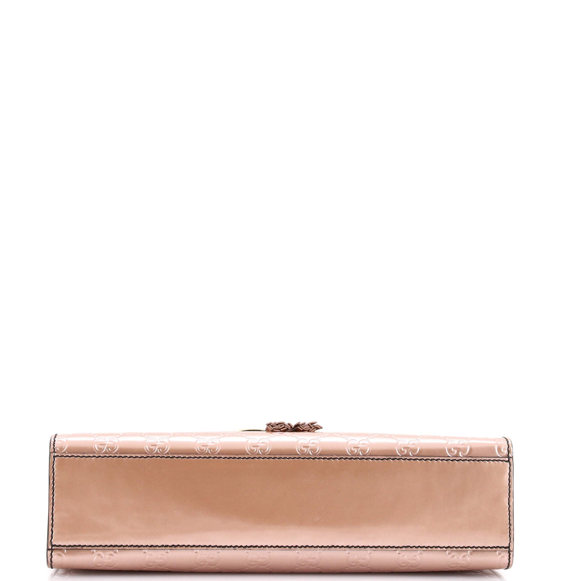 Emily Chain Flap Bag Guccissima Patent Medium
