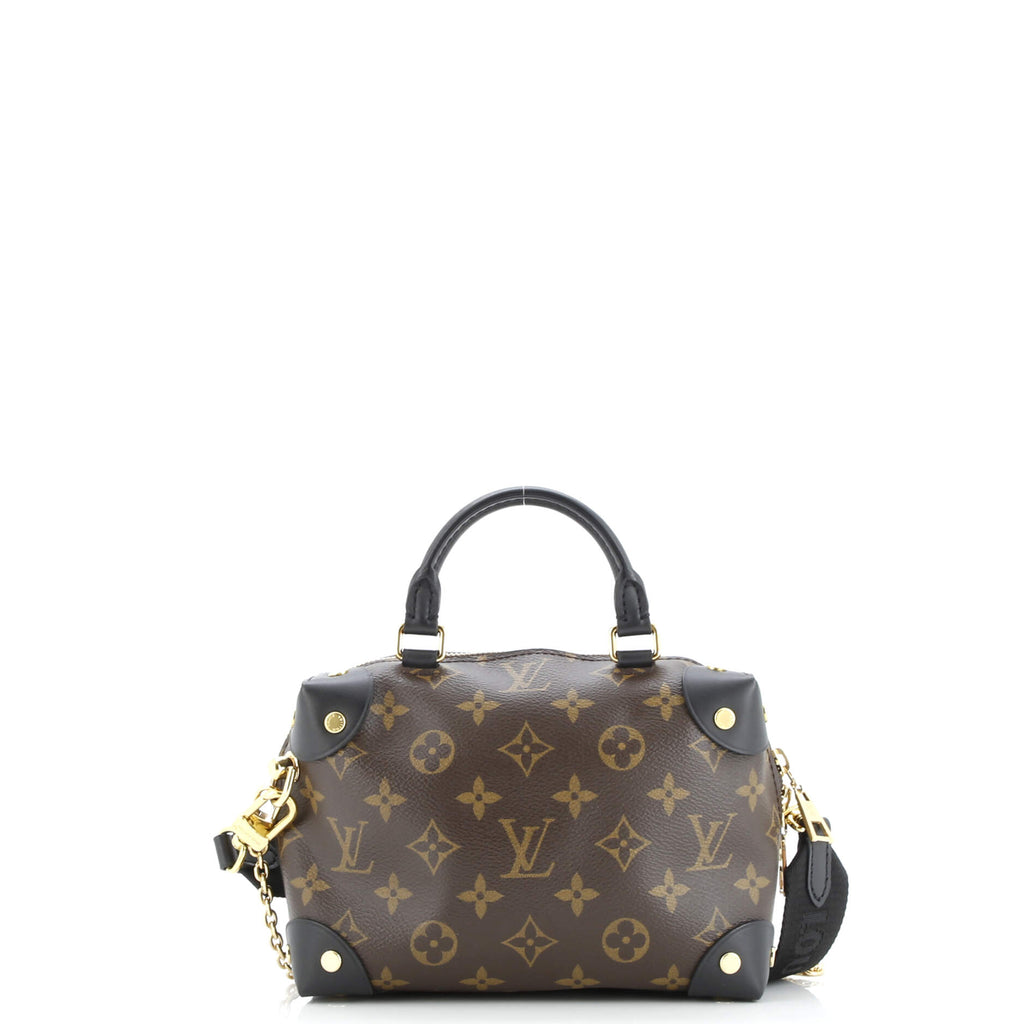 Petite Malle Souple Handbag Monogram Canvas